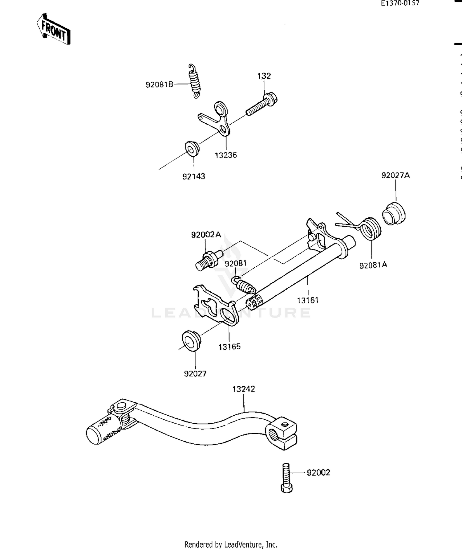 GEAR CHANGE MECHANISM