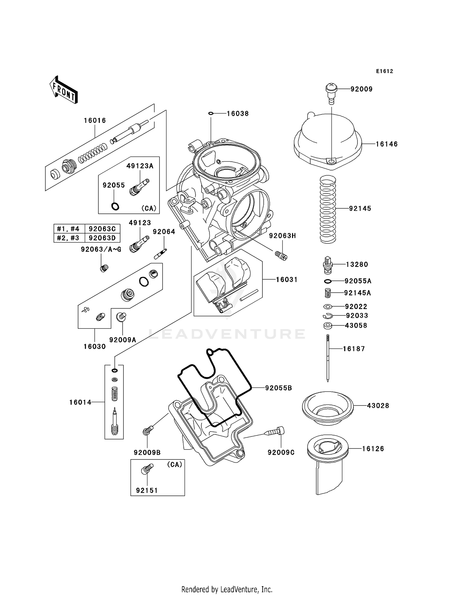 CARBURETOR PARTS