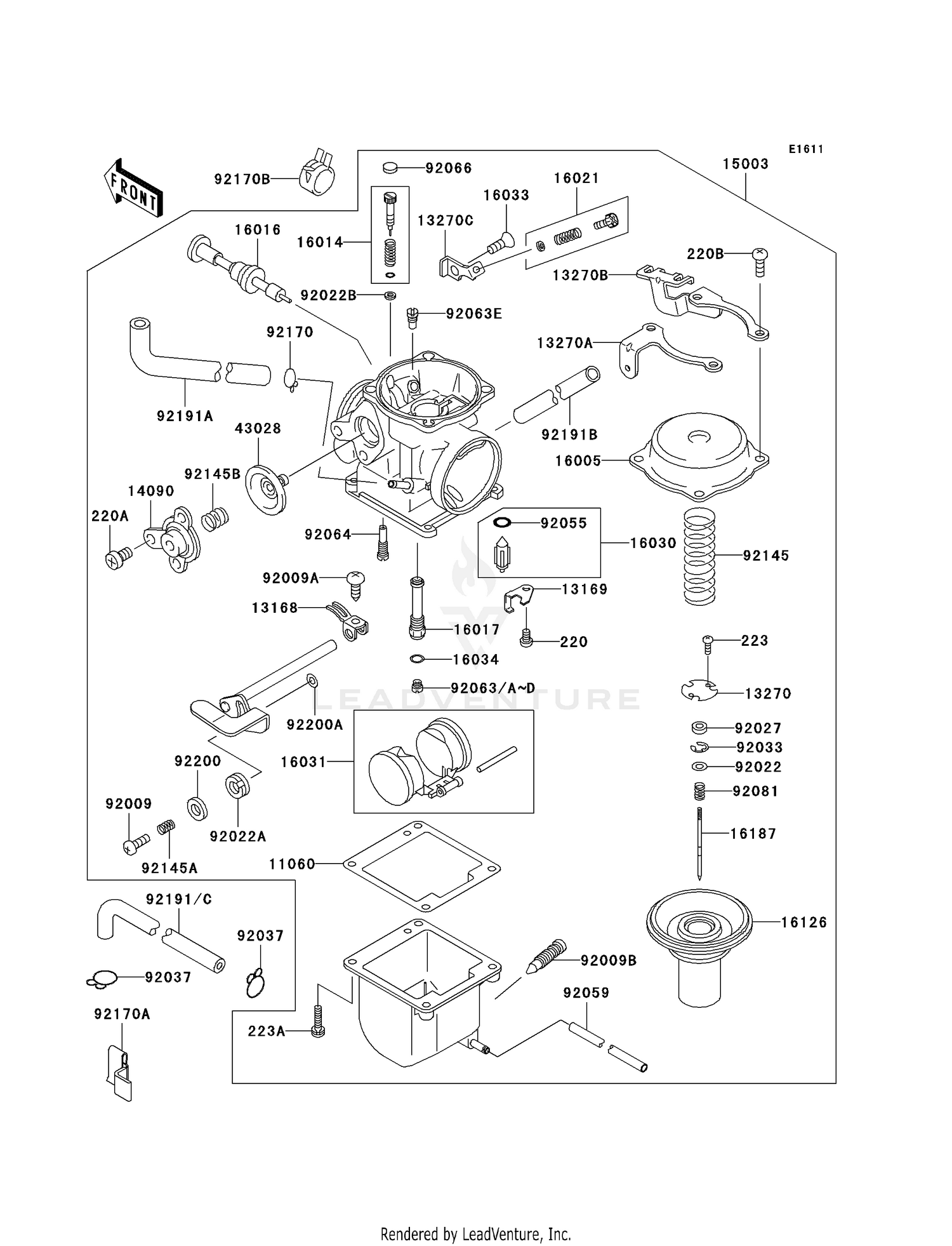 CARBURETOR (A6F/A7F)