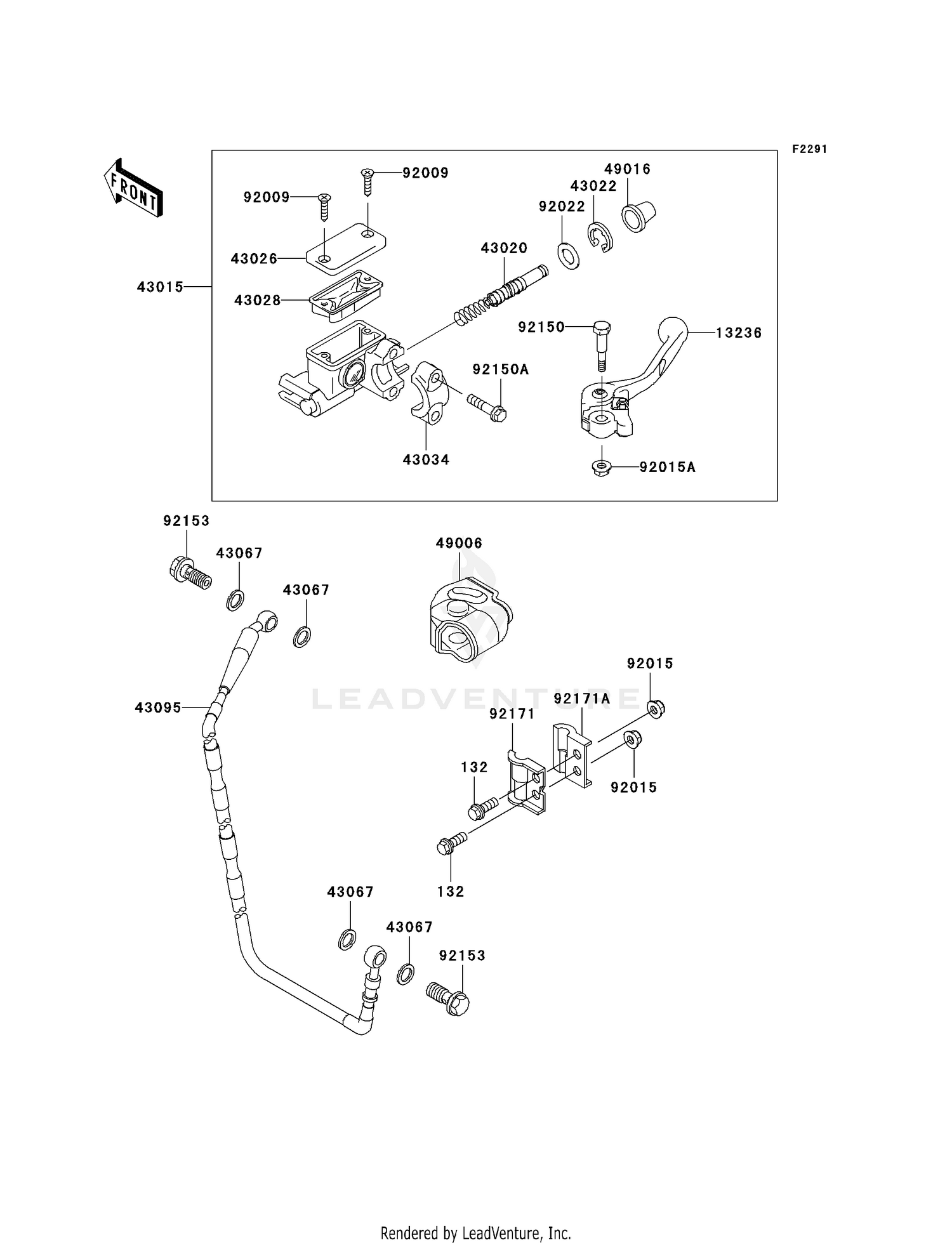 FRONT MASTER CYLINDER