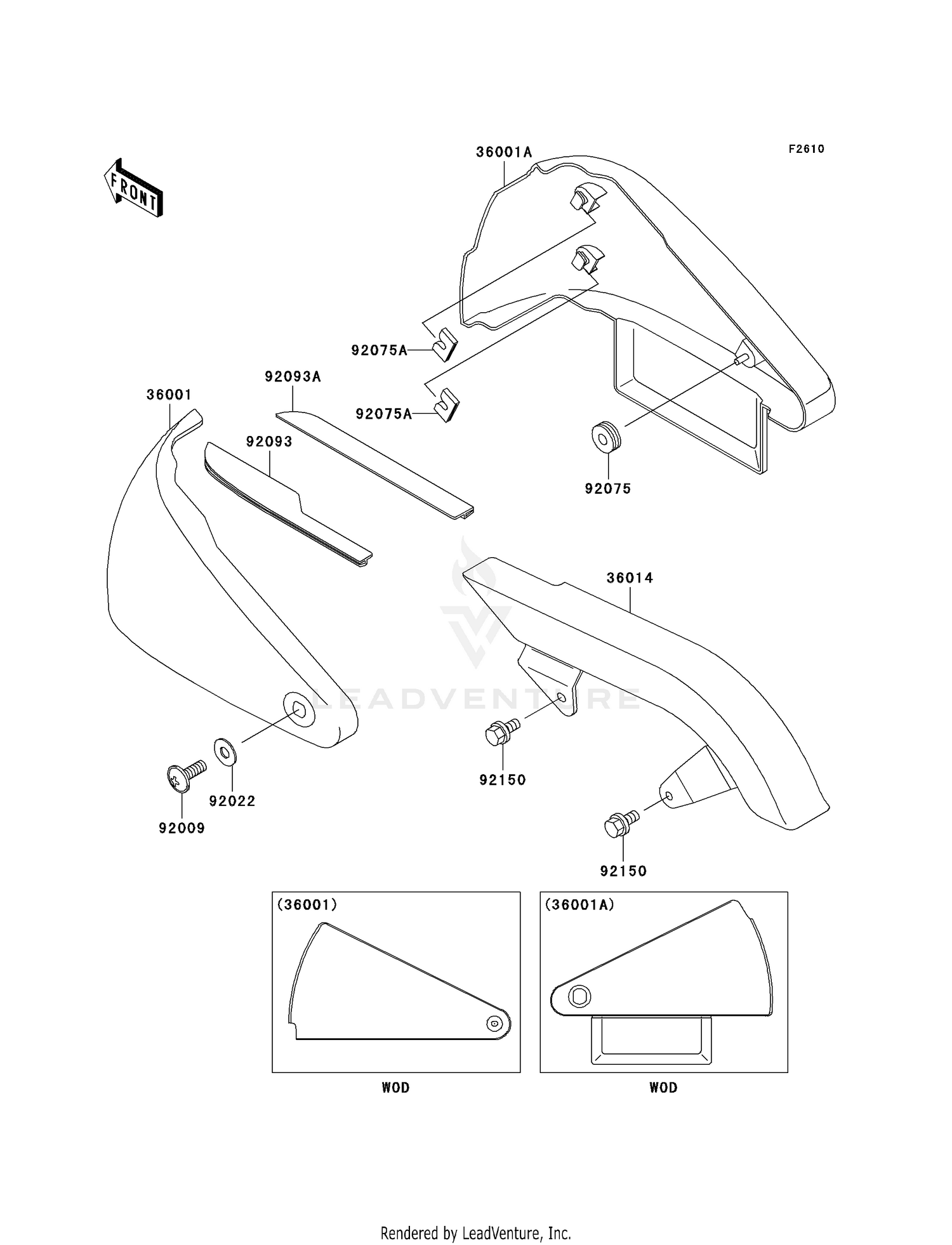 SIDE COVERS/CHAIN COVER