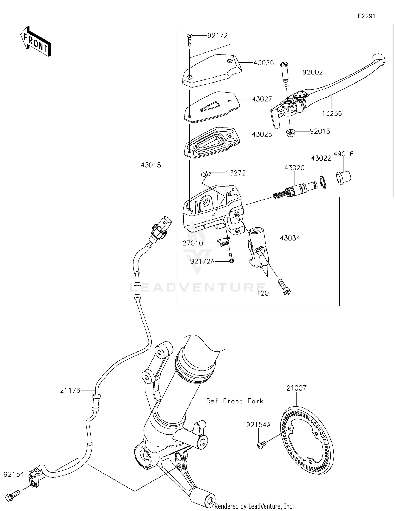 Front Master Cylinder