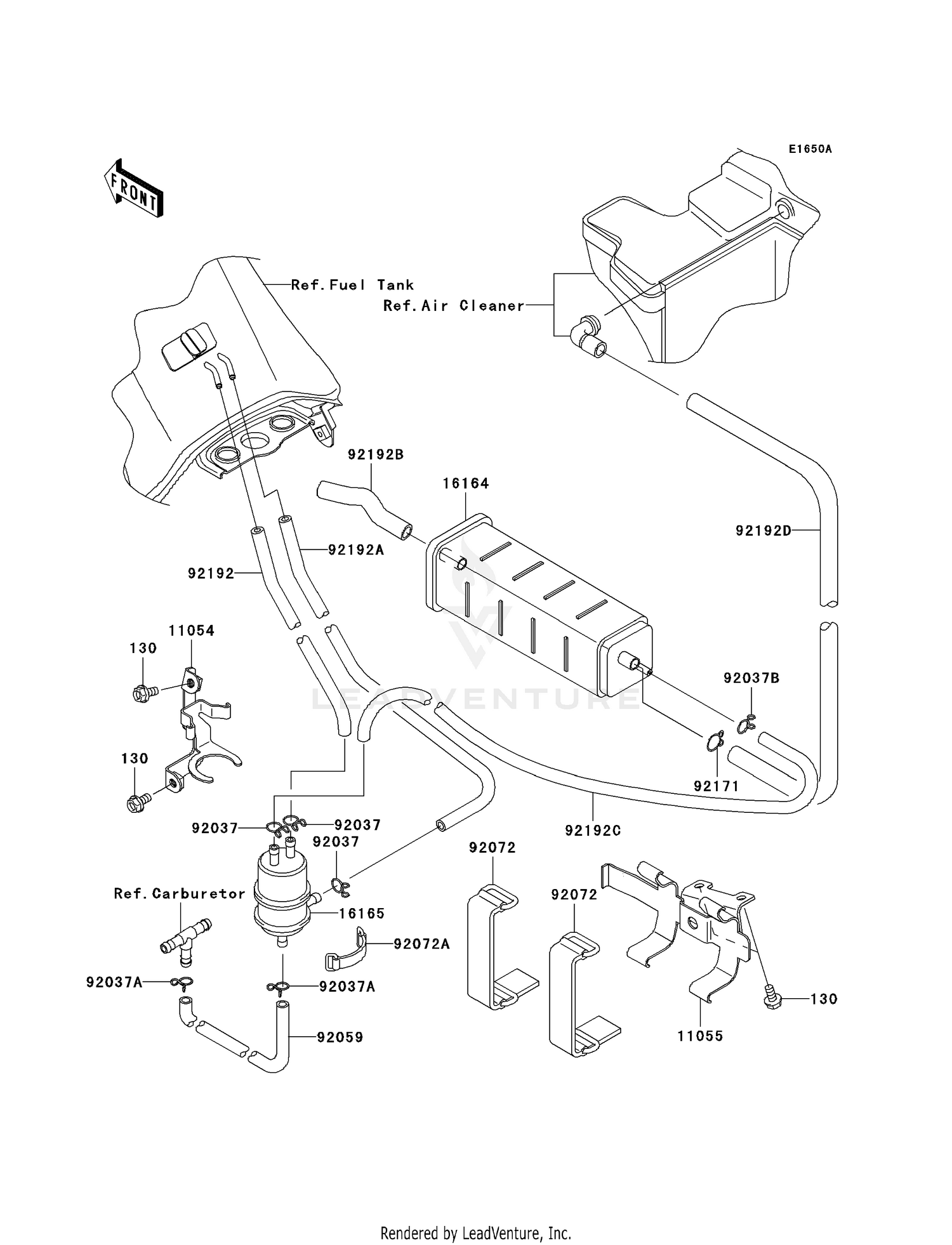 FUEL EVAPORATIVE SYSTEM (E9F/EAF)