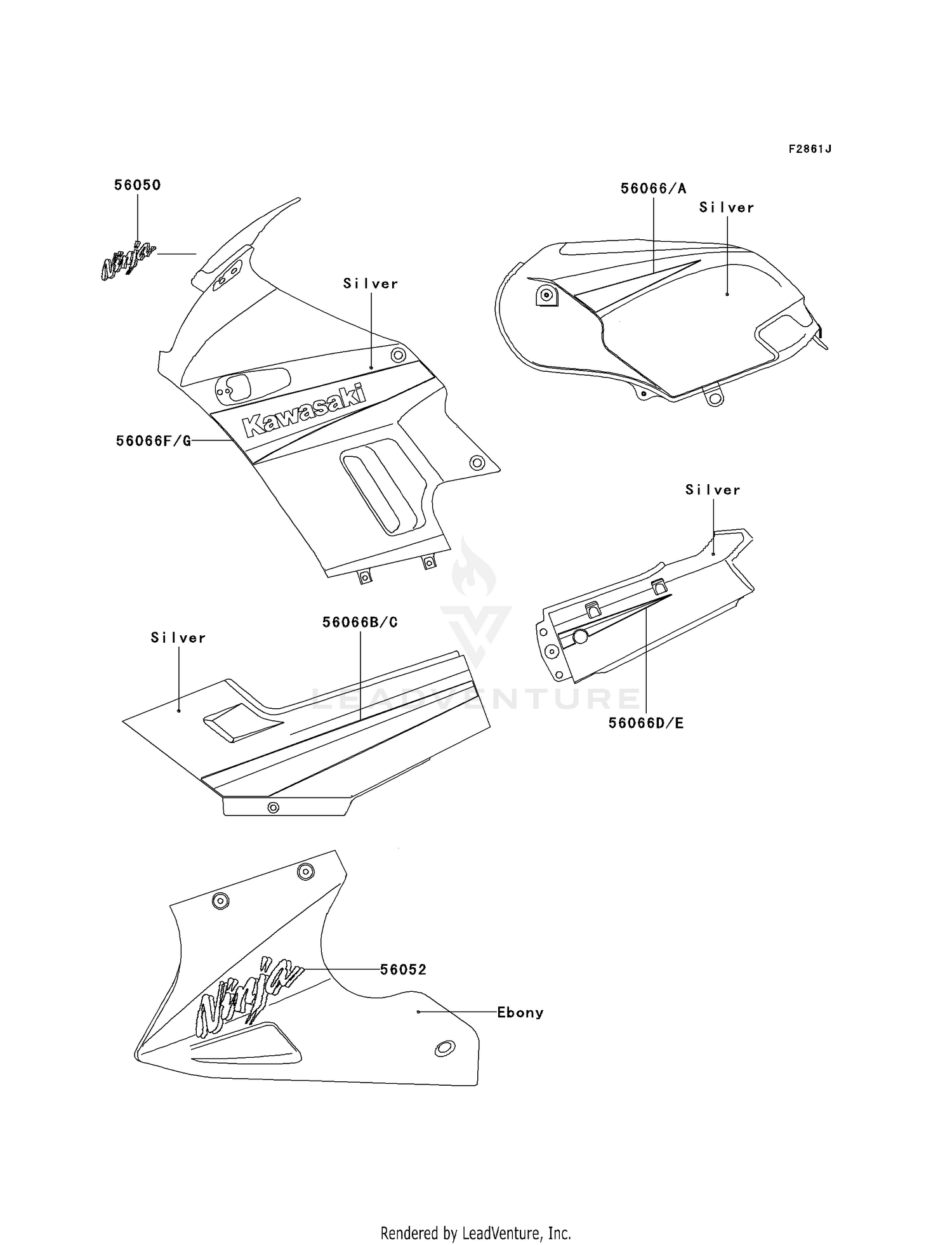 DECALS (SILVER)(F19)