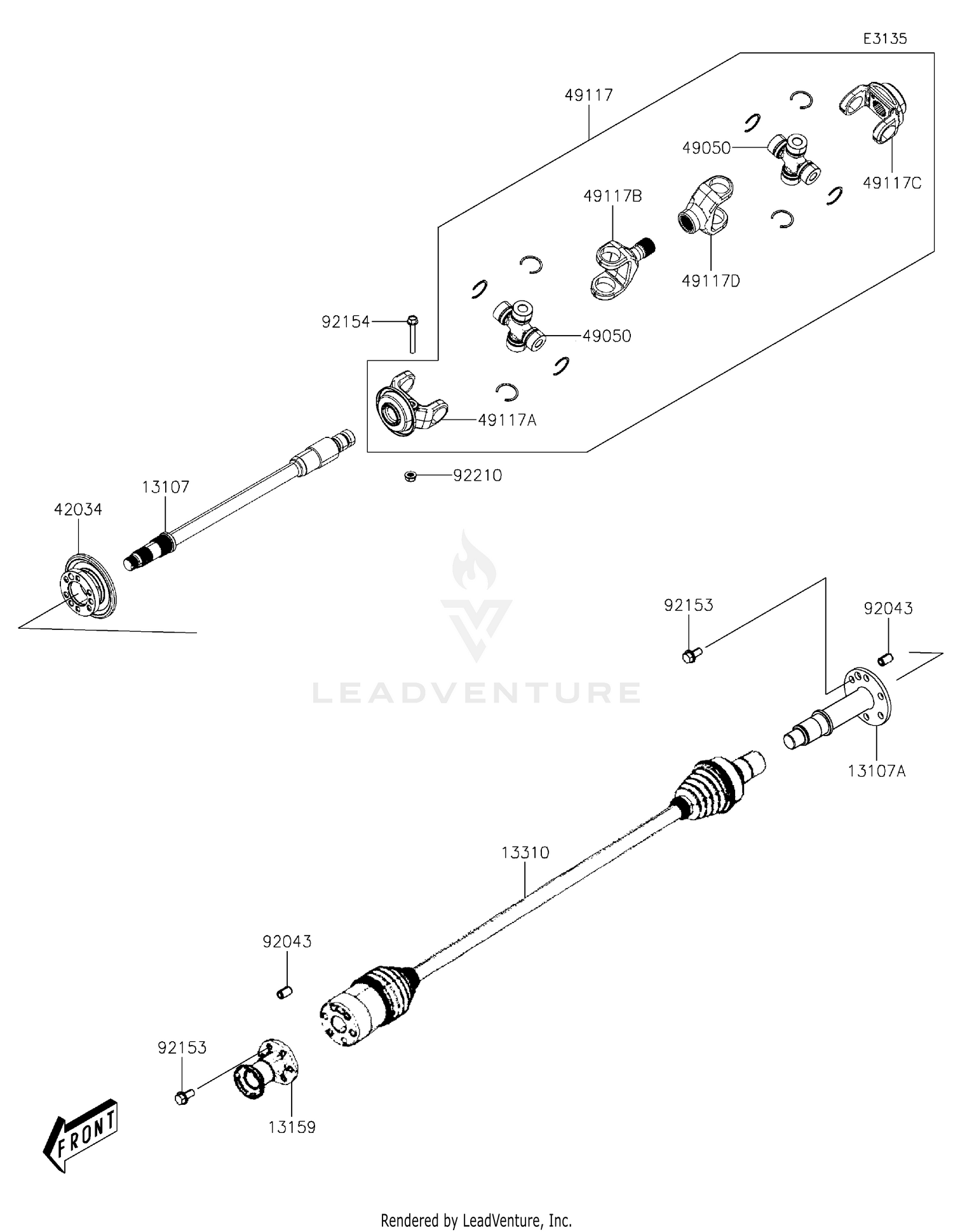 Drive Shaft-Propeller