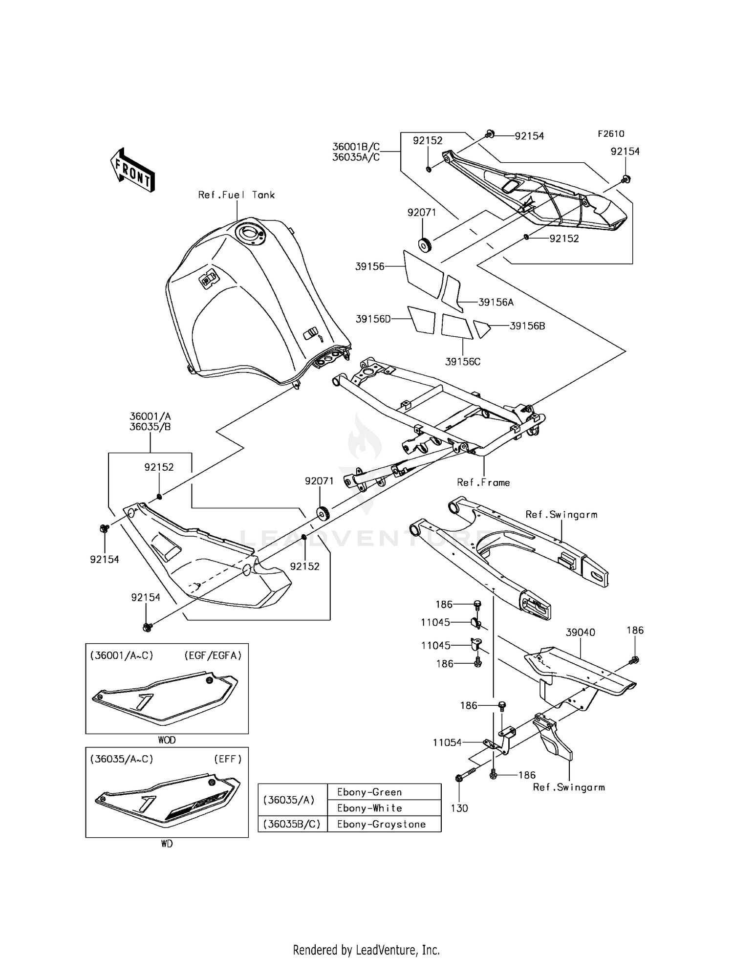 SIDE COVERS/CHAIN COVER