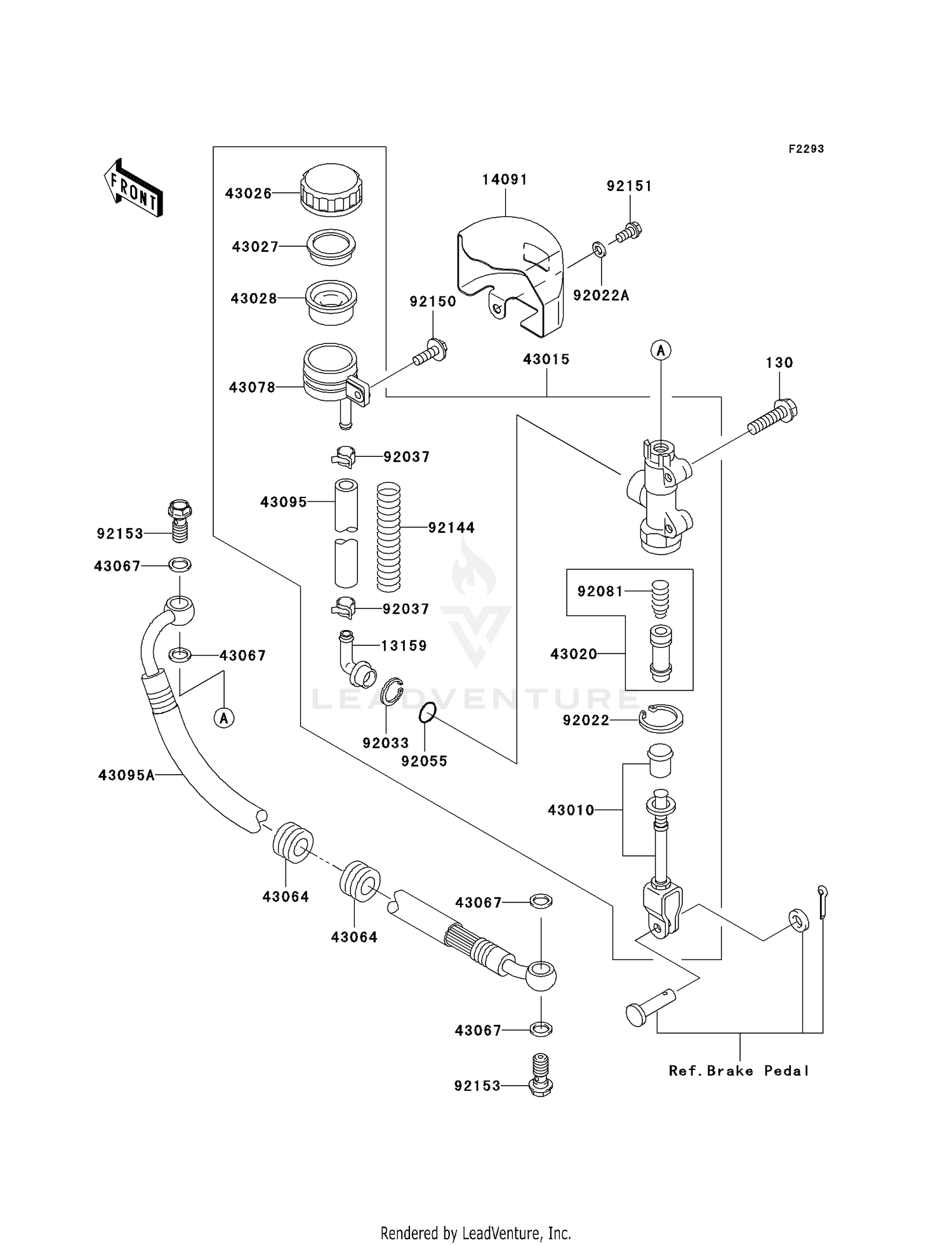 REAR MASTER CYLINDER