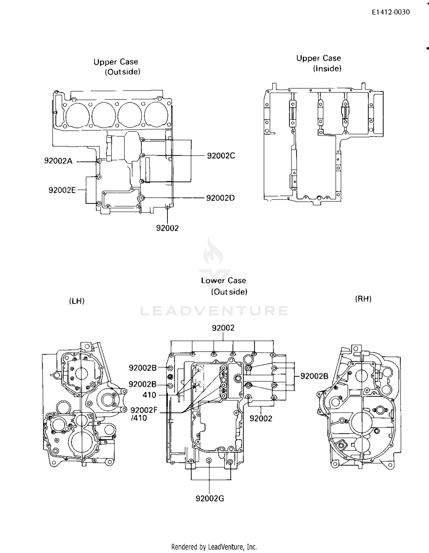 CRANKCASE BOLT PATTERN
