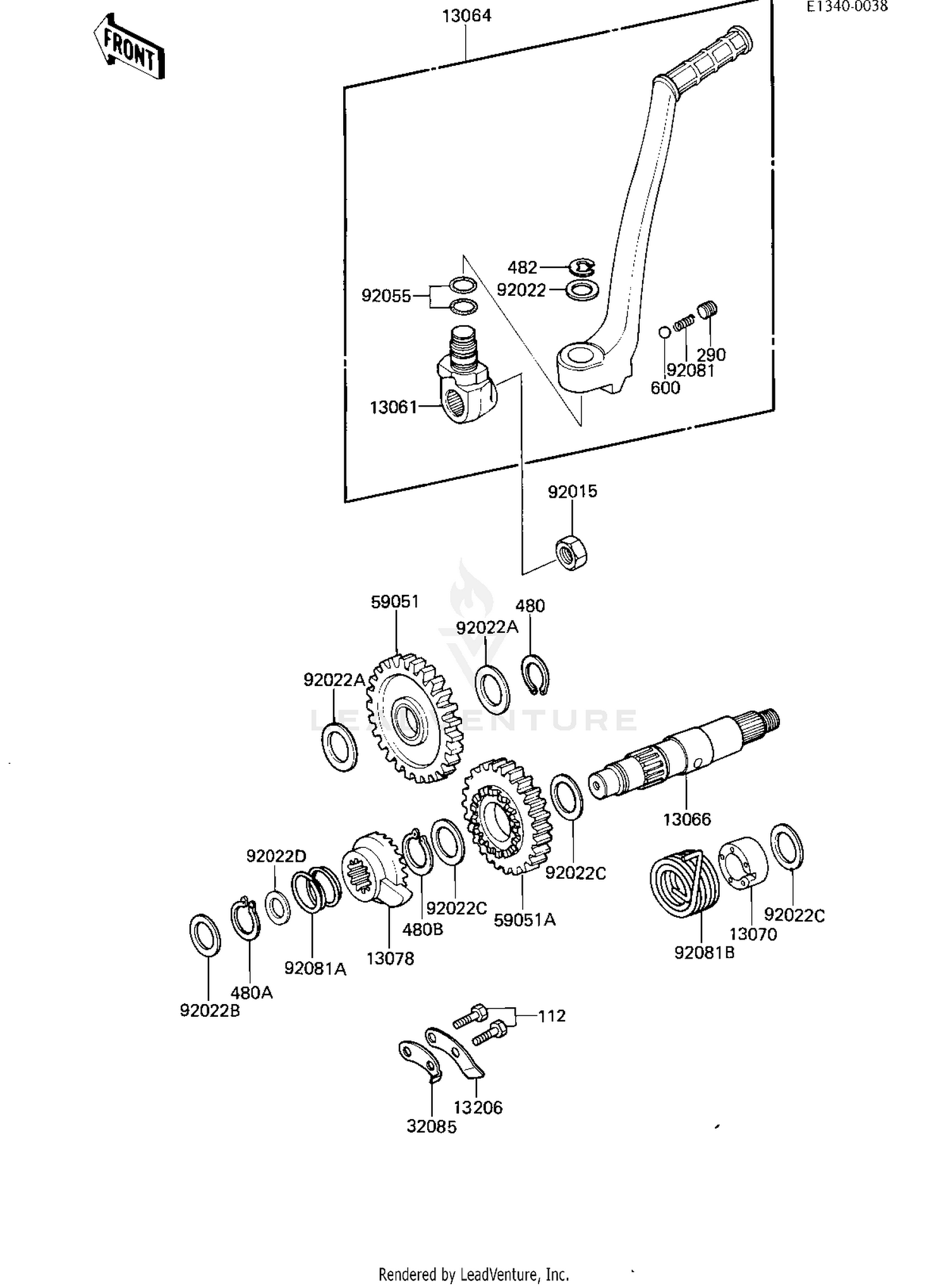 KICKSTARTER MECHANISM
