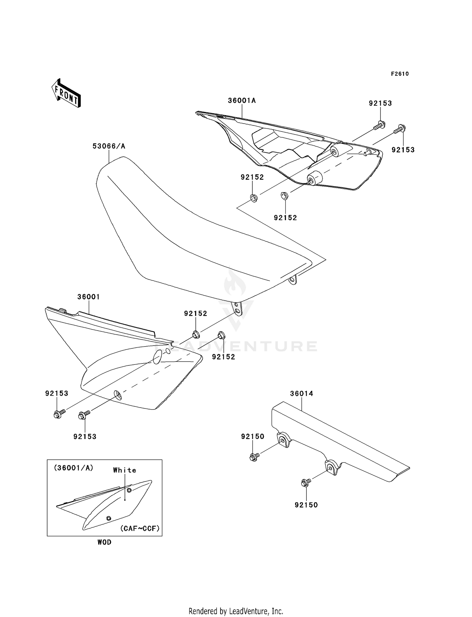 SIDE COVERS/CHAIN COVER