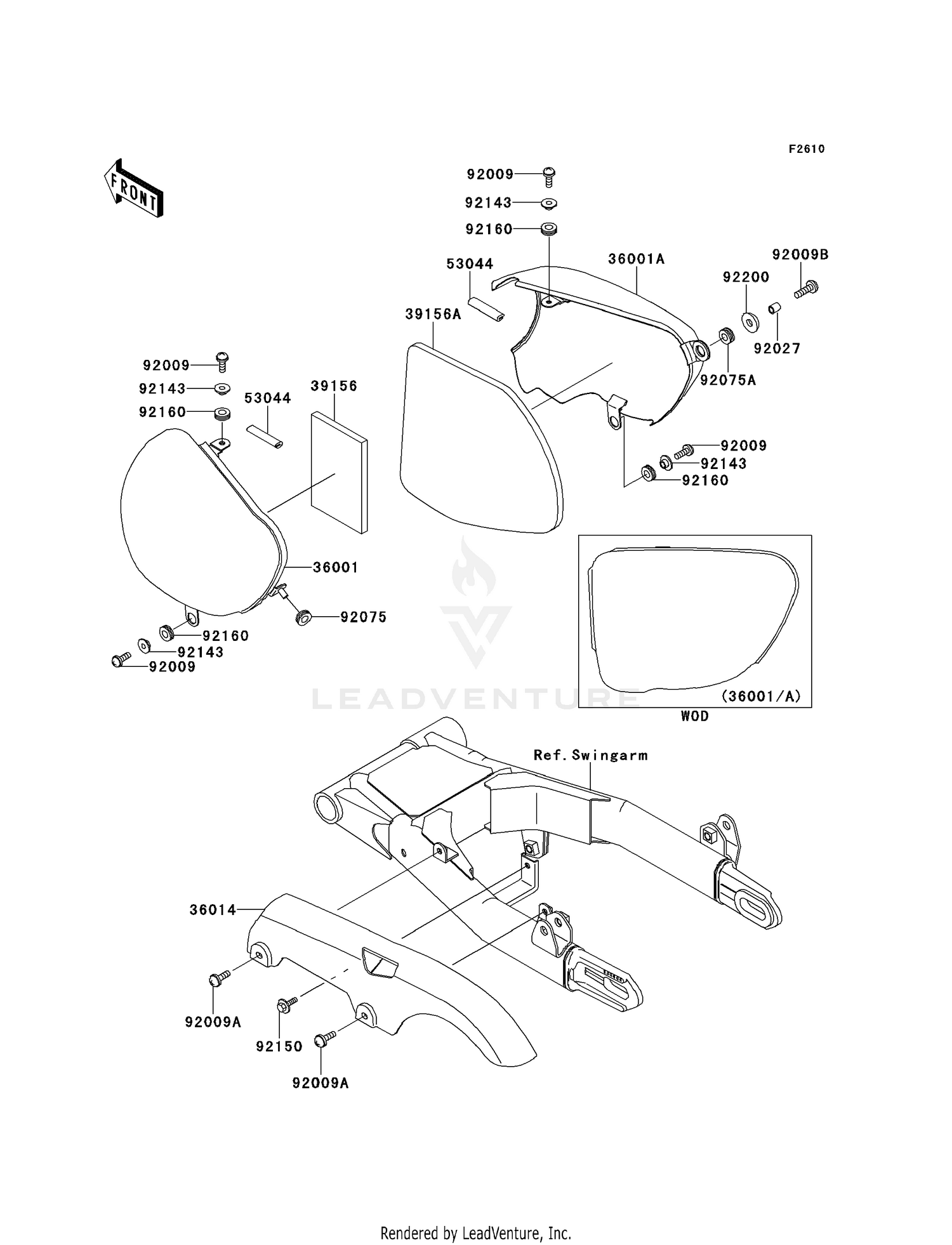 SIDE COVERS/CHAIN COVER