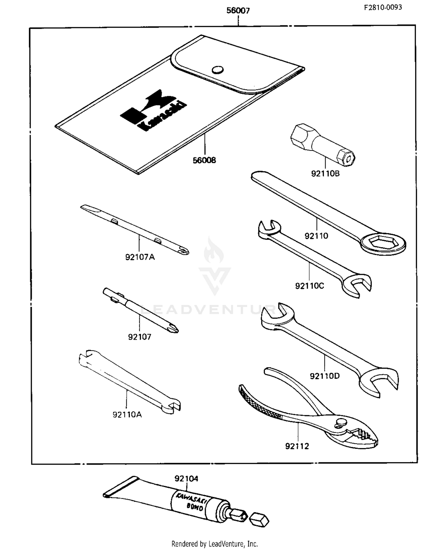 OWNER TOOLS (KE100-B2/B3/B4/B5)