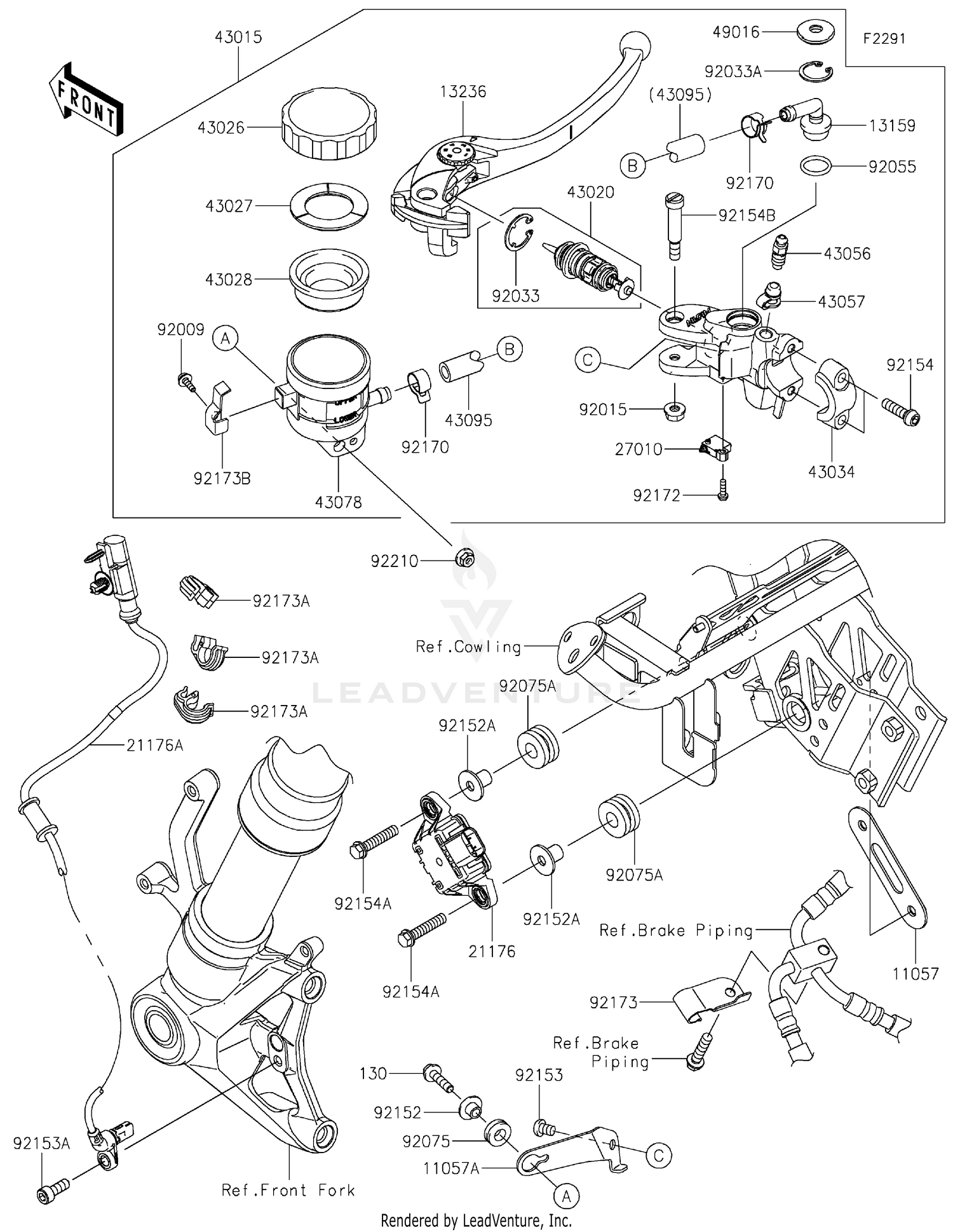 Front Master Cylinder