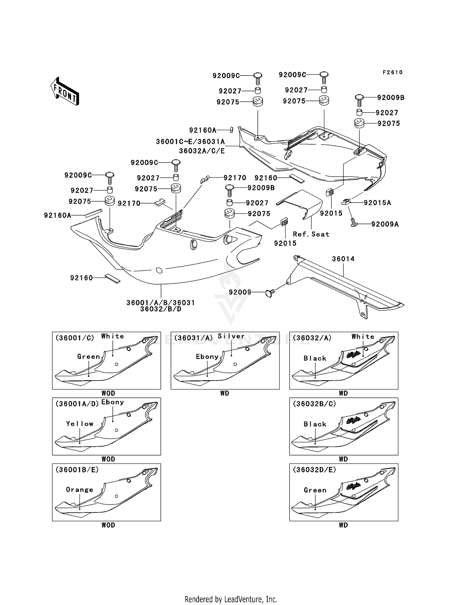 SIDE COVERS/CHAIN COVER