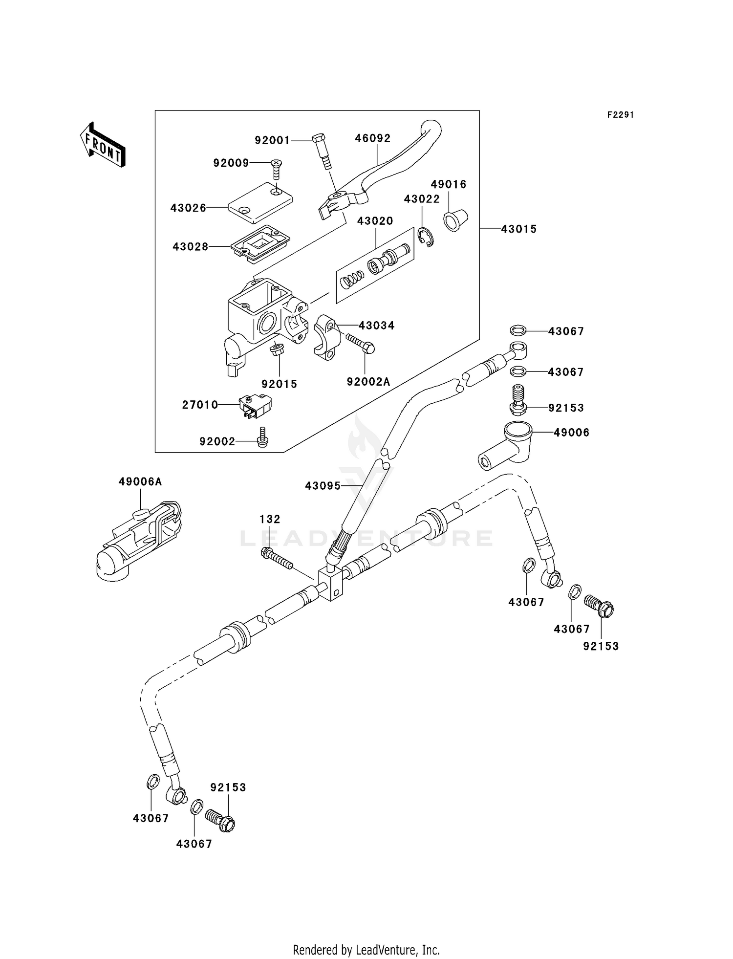 FRONT MASTER CYLINDER