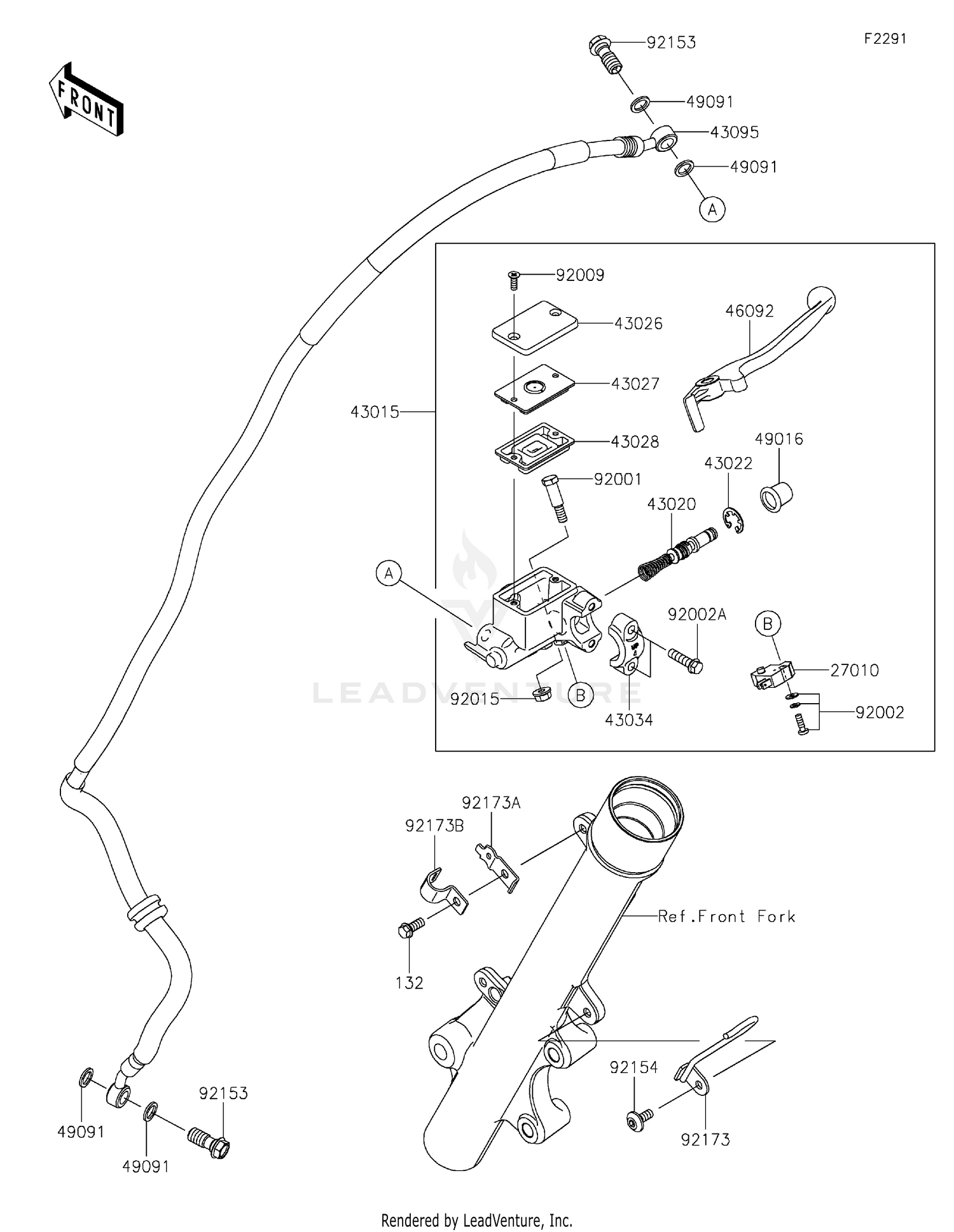 Front Master Cylinder