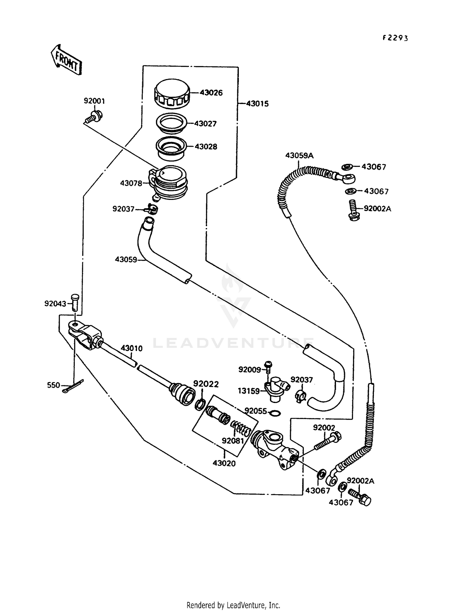 REAR MASTER CYLINDER