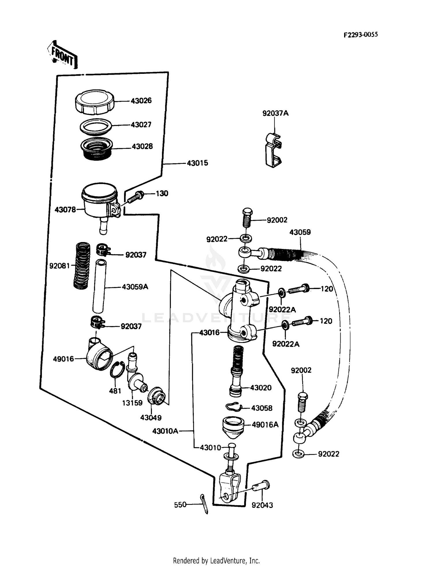 REAR MASTER CYLINDER