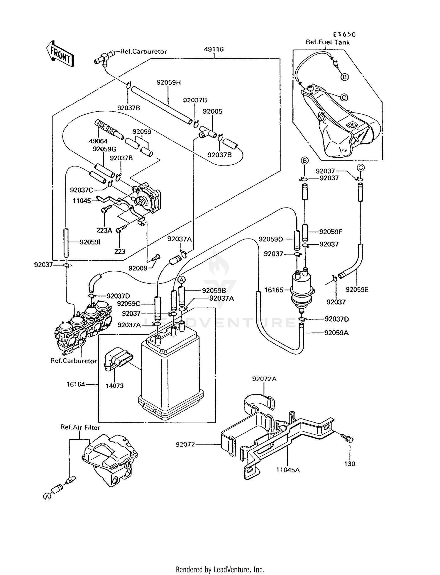 FUEL EVAPORATIVE SYSTEM