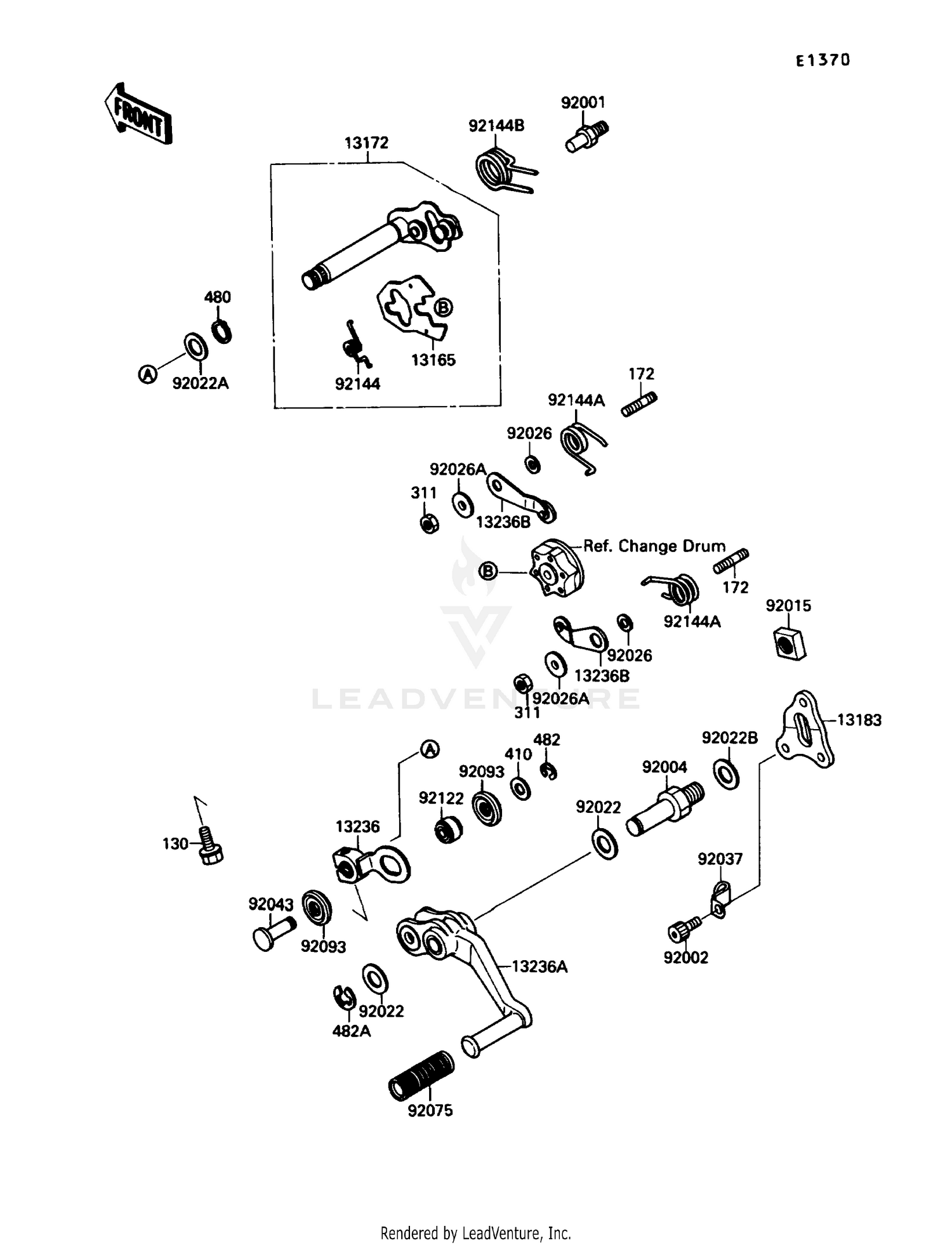 GEAR CHANGE MECHANISM