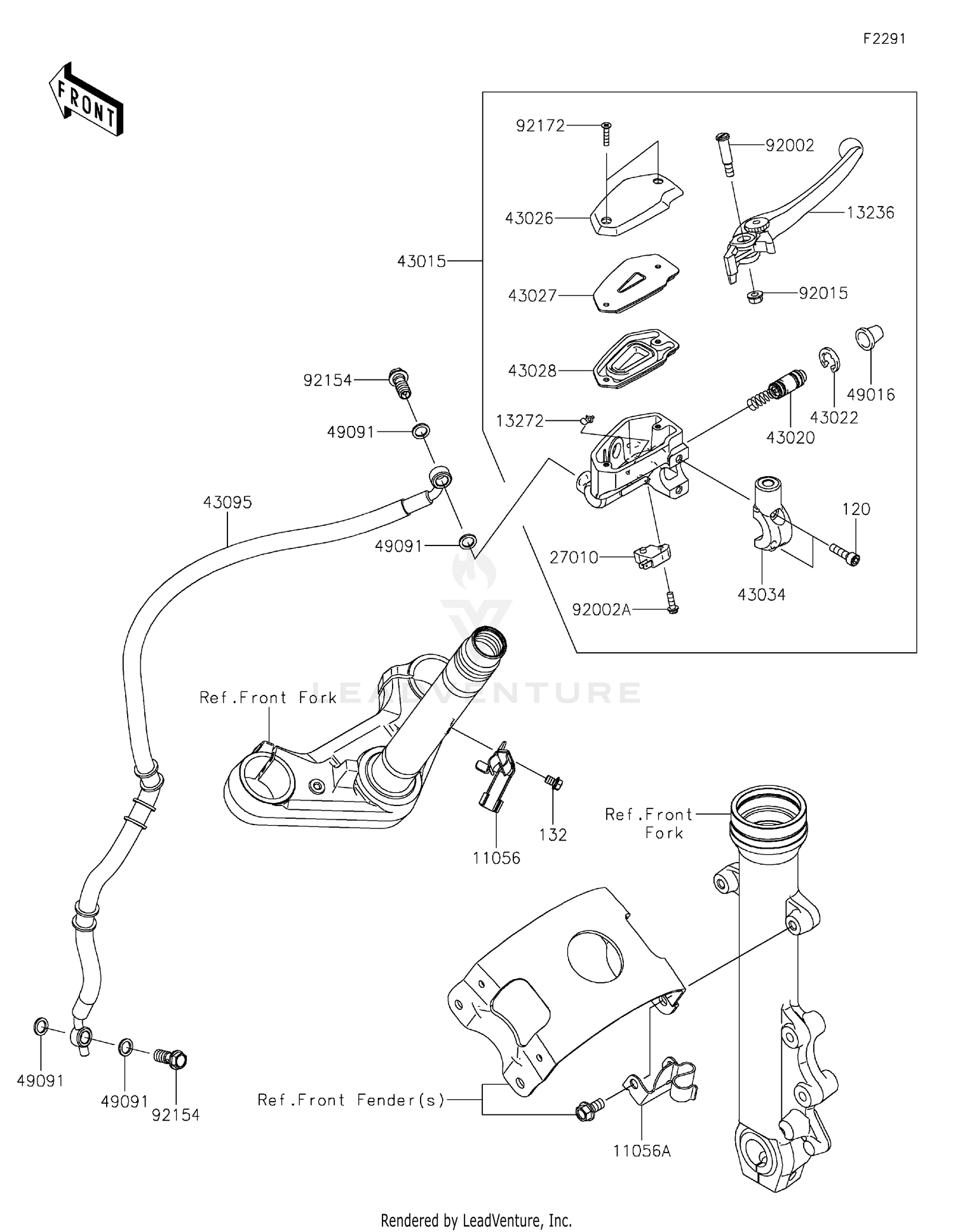 Front Master Cylinder