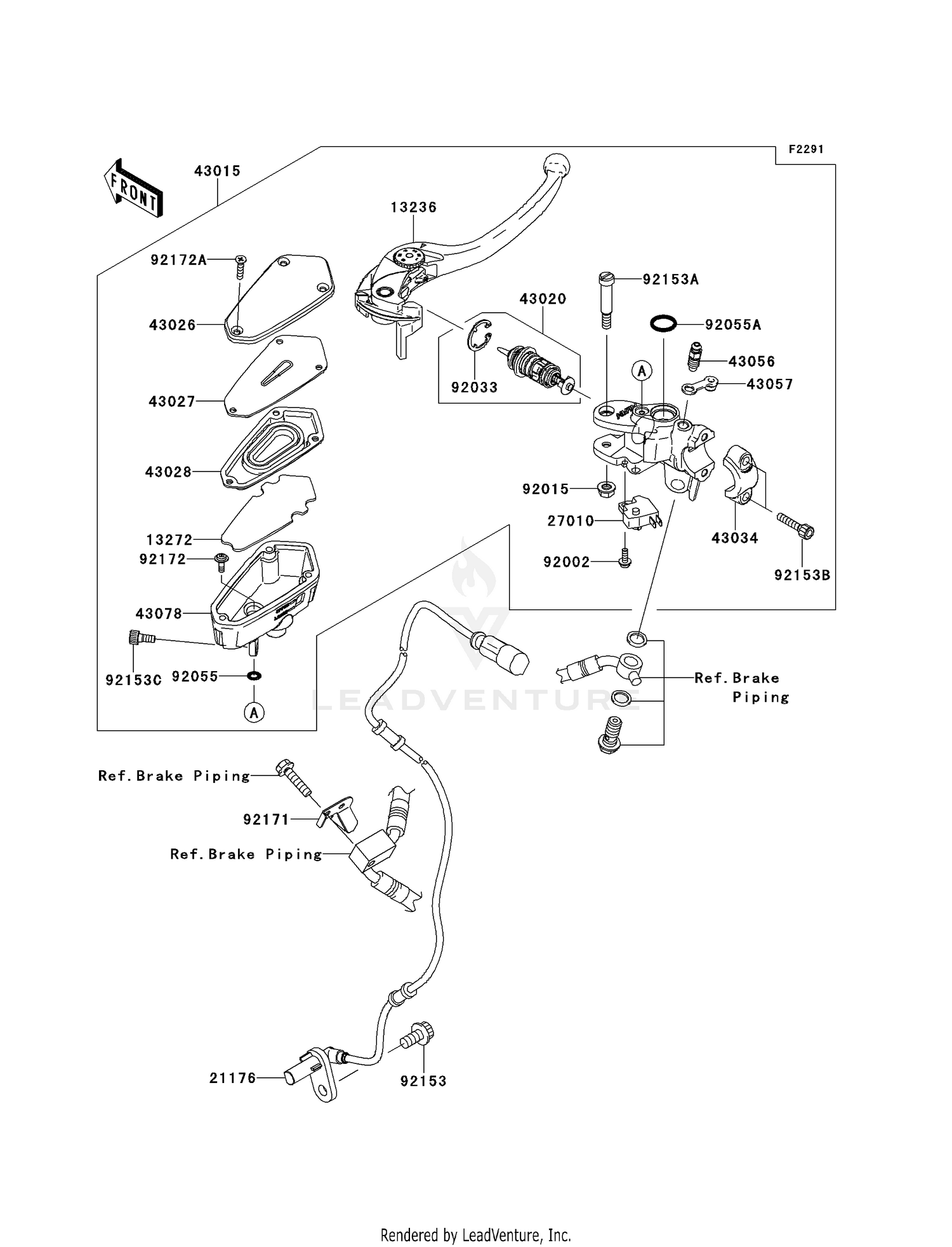 FRONT MASTER CYLINDER