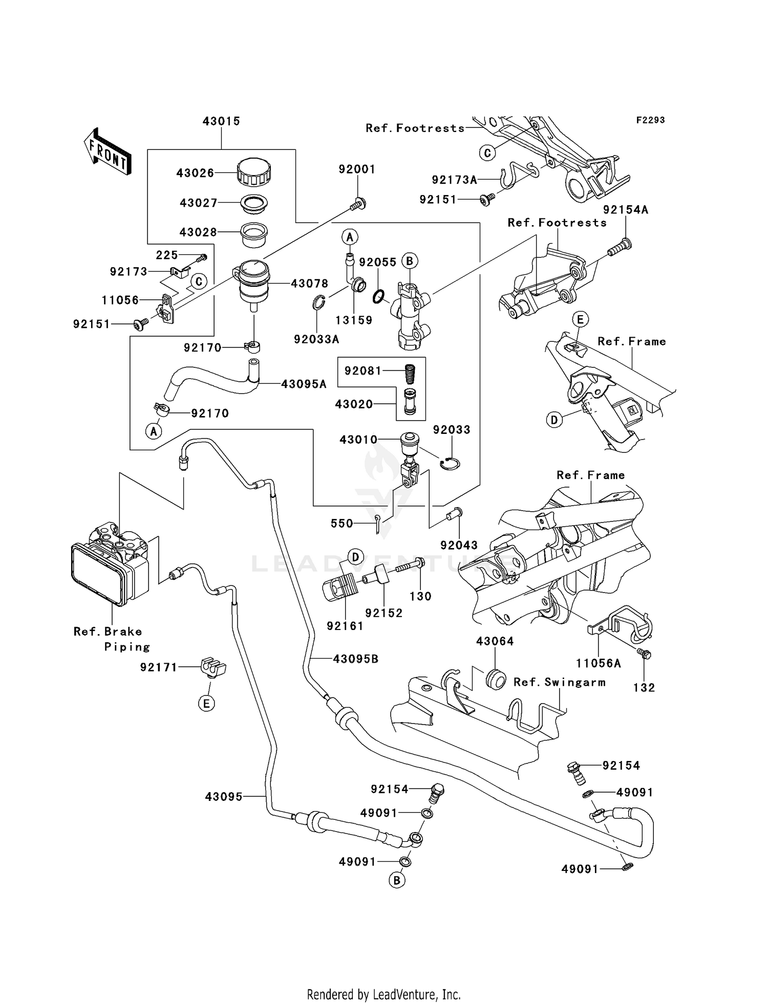 REAR MASTER CYLINDER