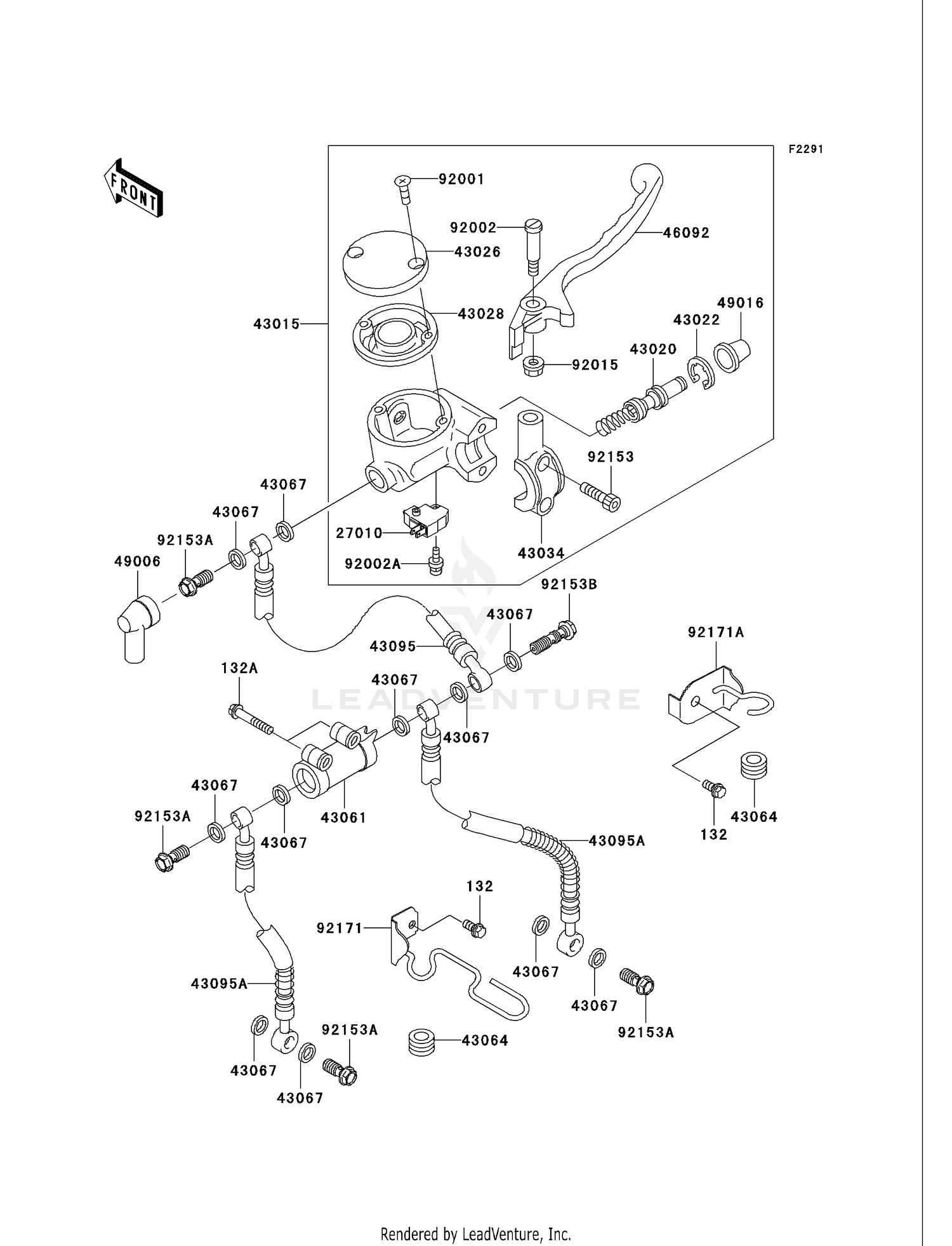 FRONT MASTER CYLINDER