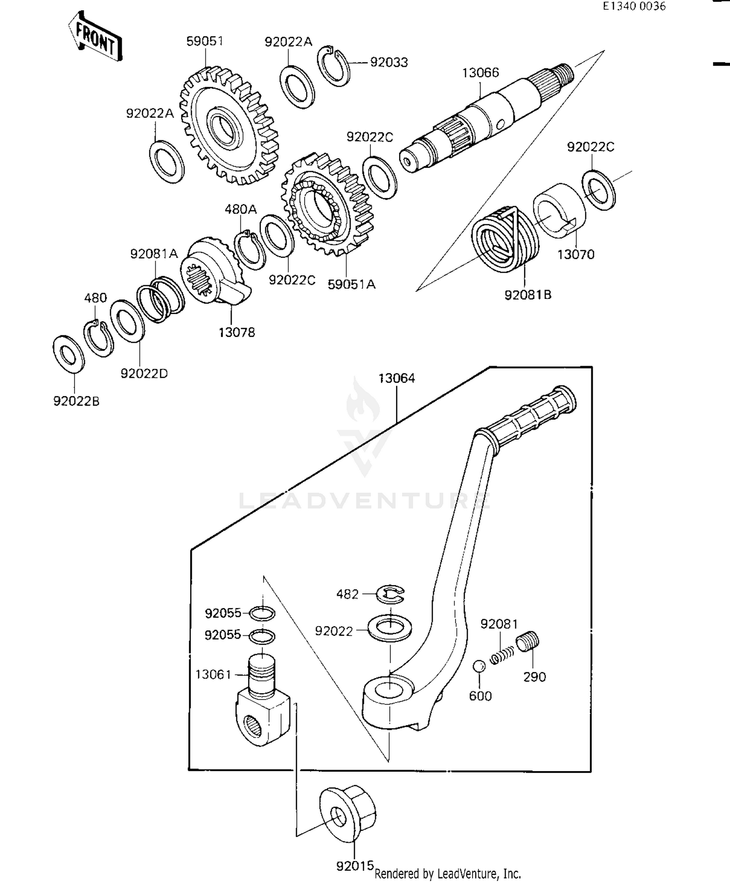 KICKSTARTER MECHANISM