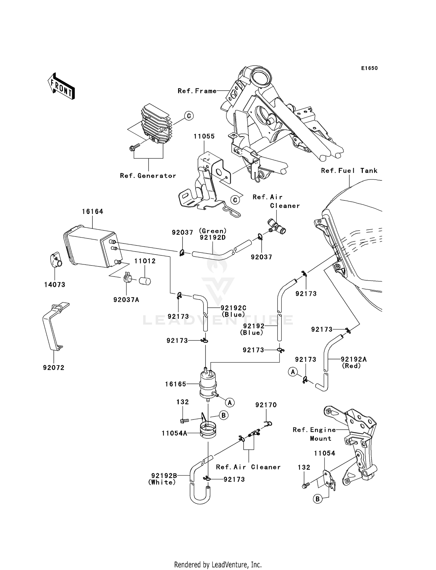 FUEL EVAPORATIVE SYSTEM (J8F)