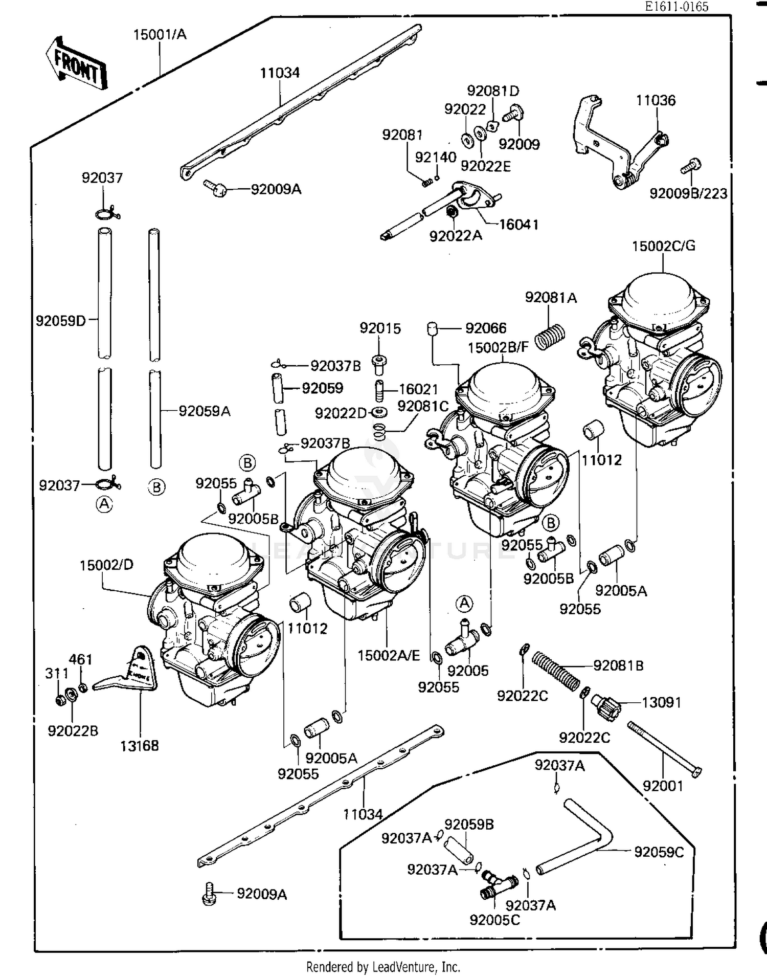 CARBURETOR ASSY (ZN700-A1)