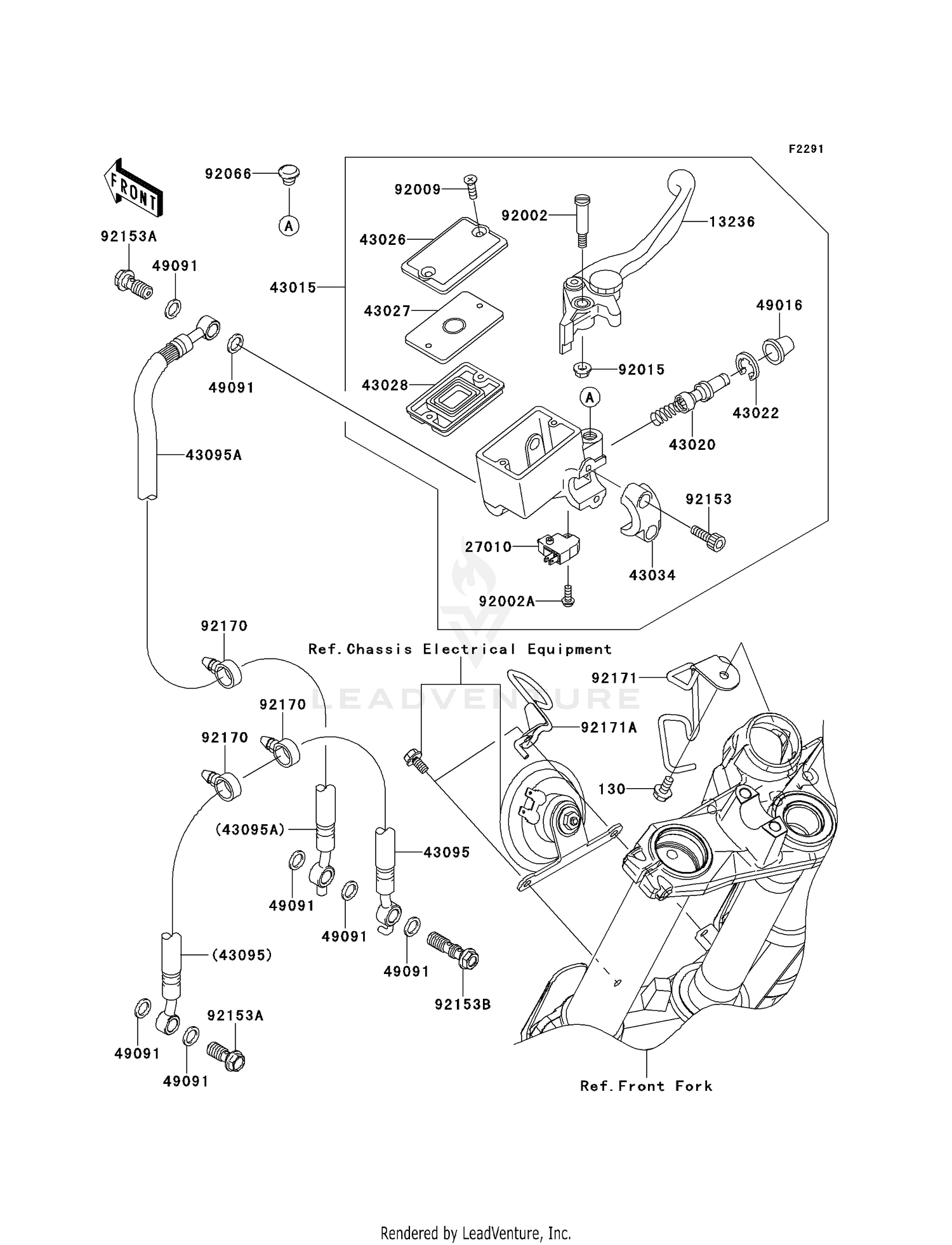 FRONT MASTER CYLINDER