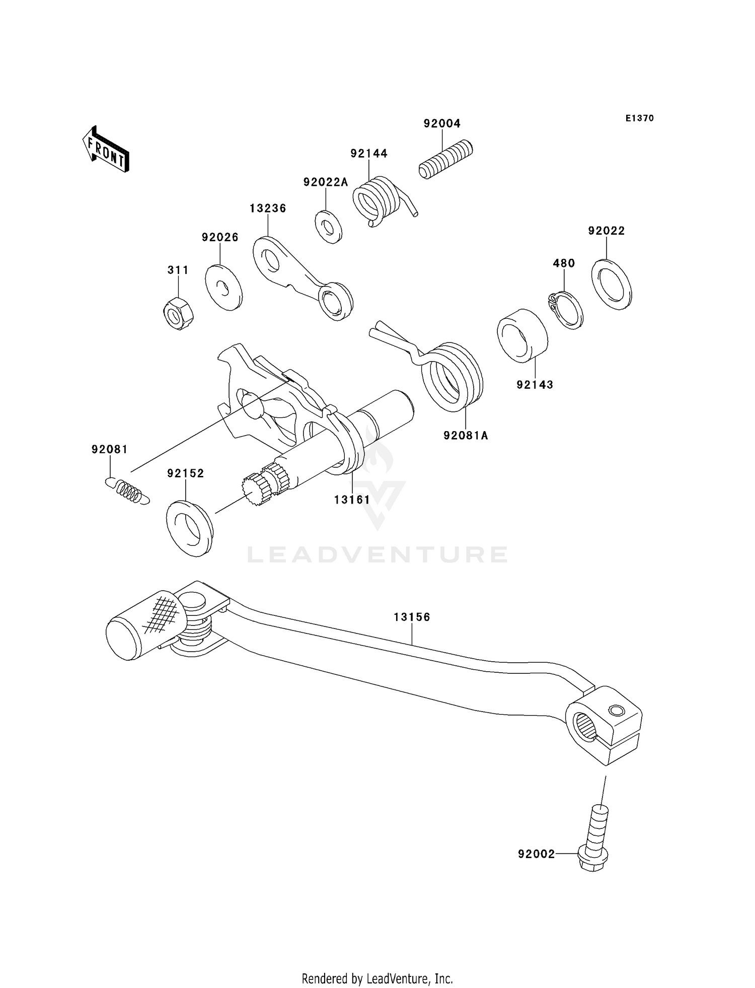 GEAR CHANGE MECHANISM
