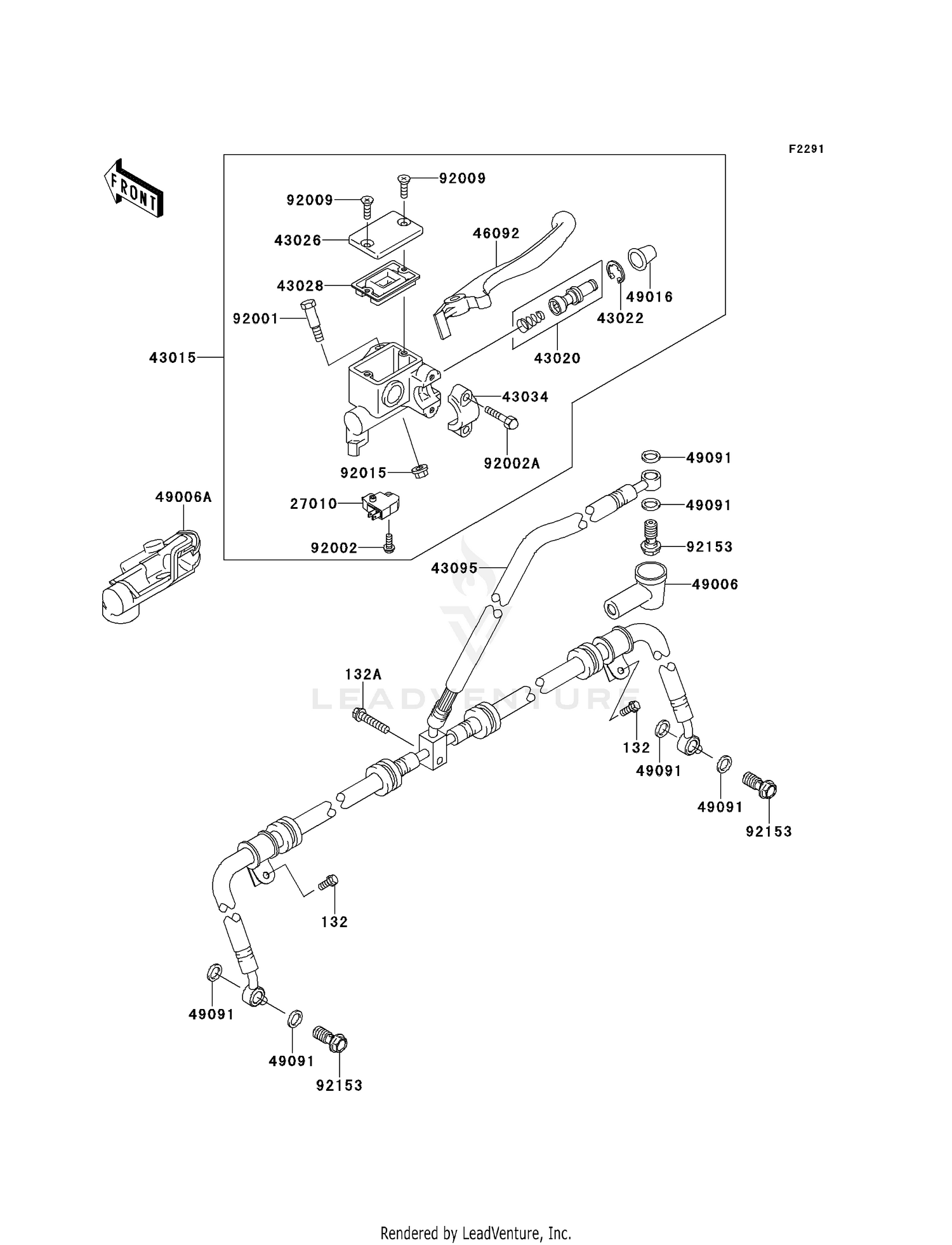 FRONT MASTER CYLINDER