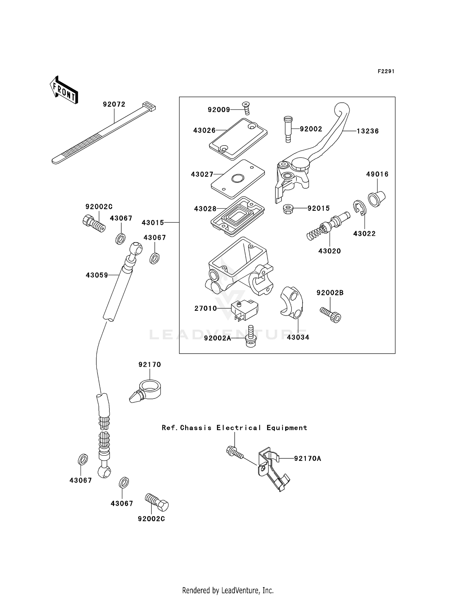 FRONT MASTER CYLINDER