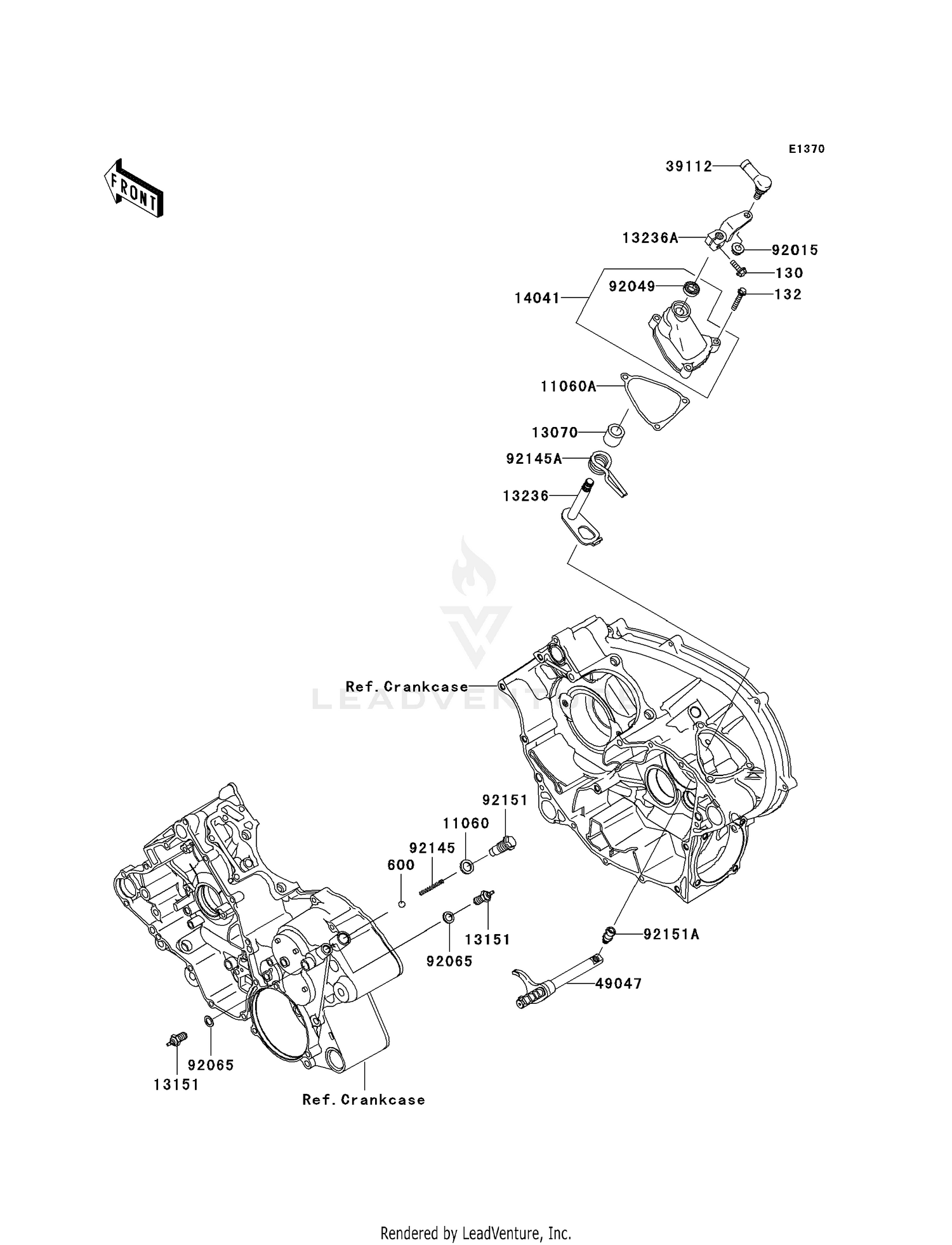 GEAR CHANGE MECHANISM