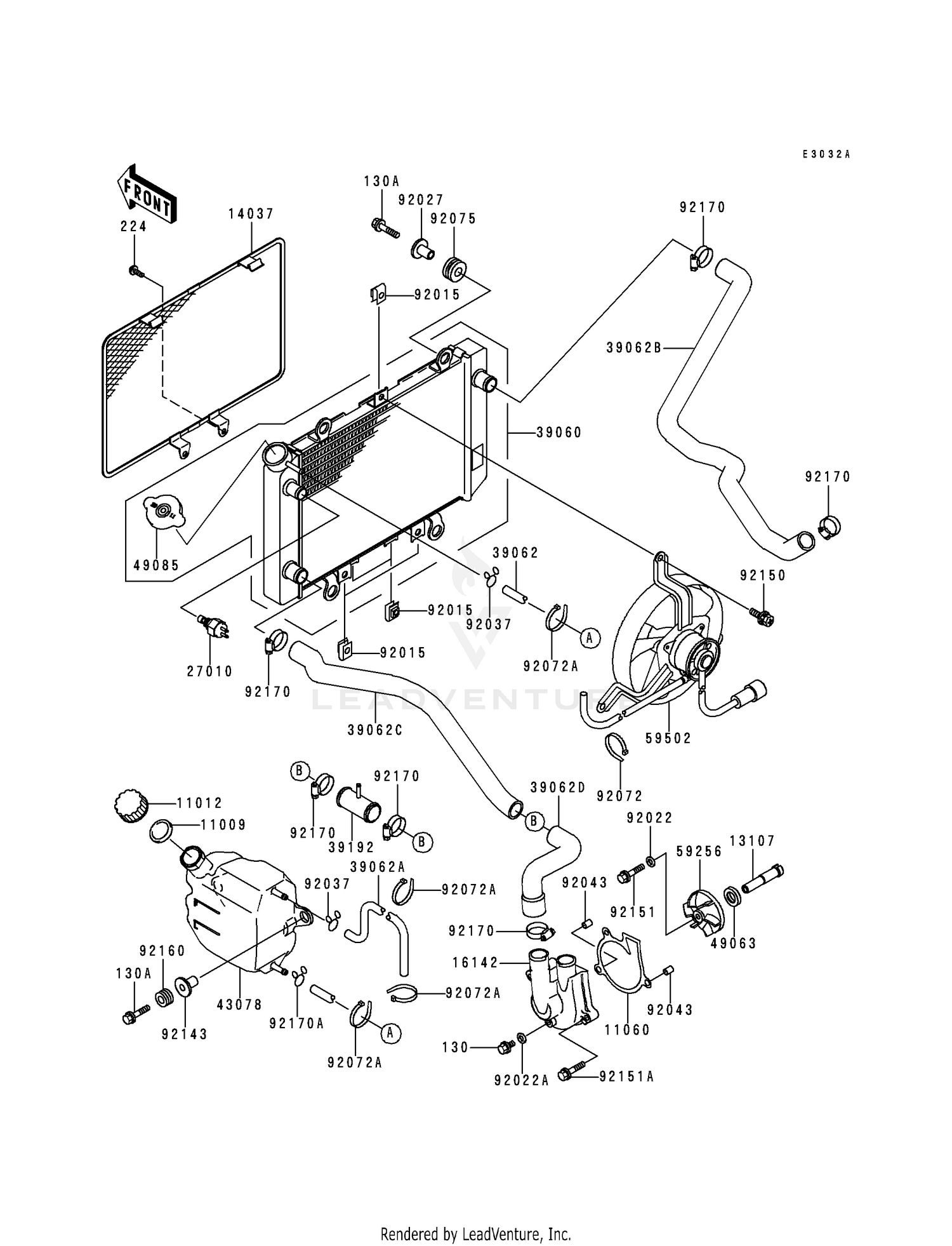 RADIATOR (VF400AE520628-)