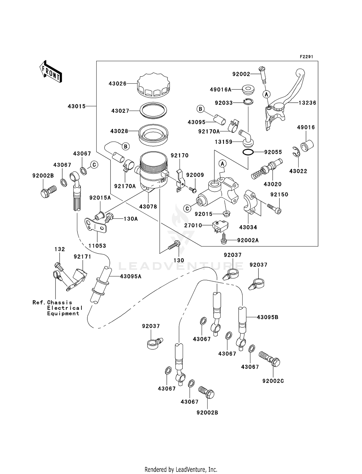 FRONT MASTER CYLINDER