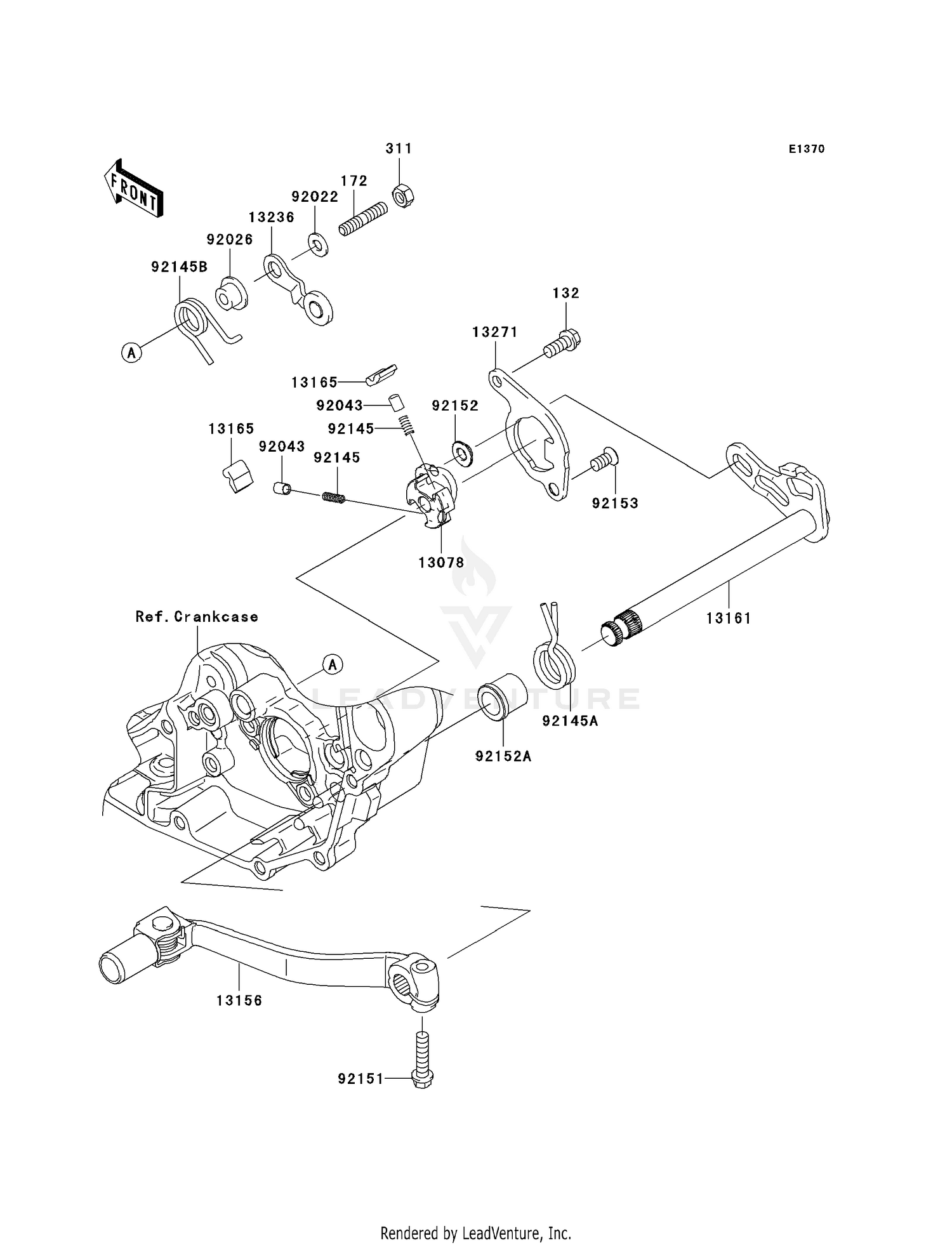 GEAR CHANGE MECHANISM