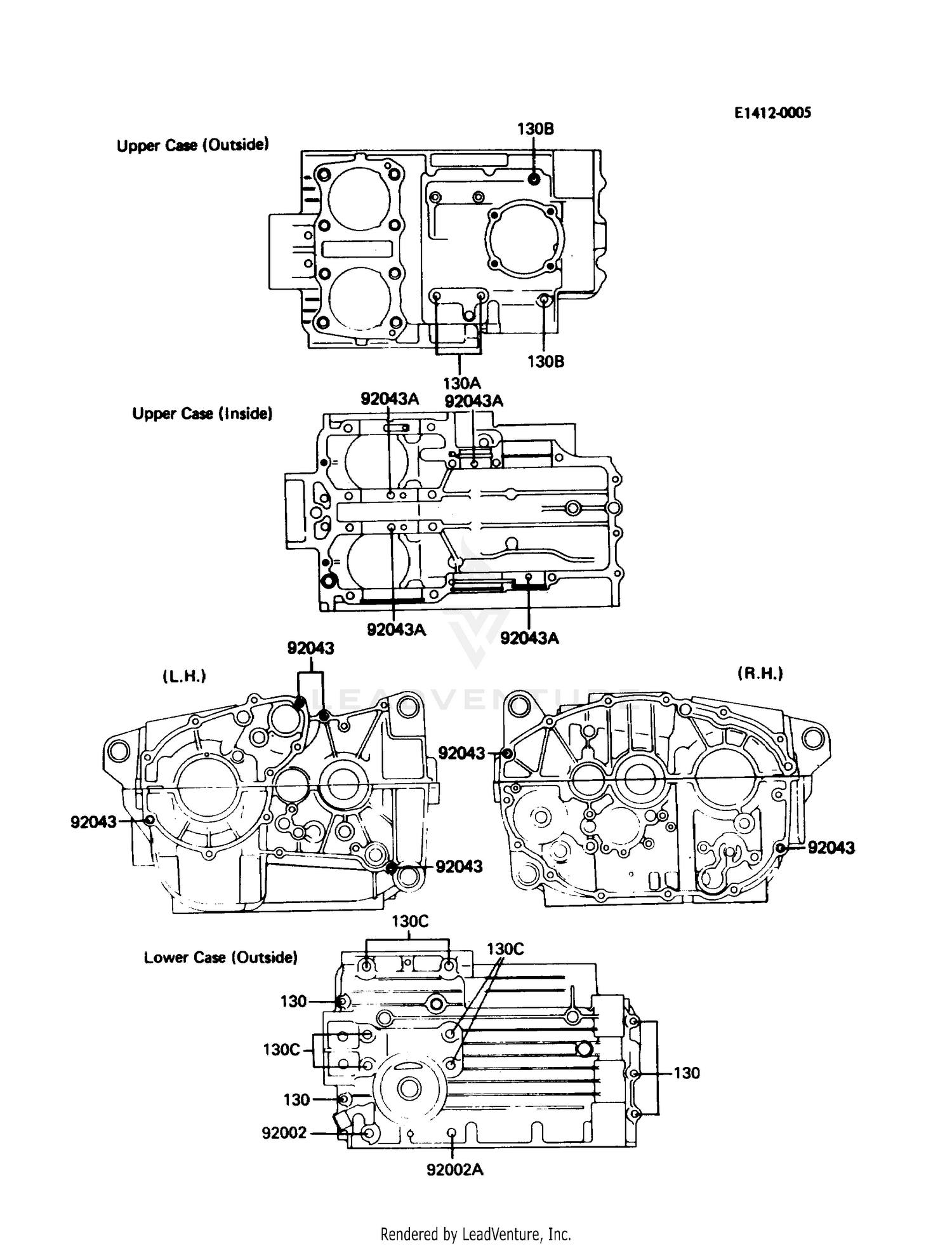 CRANKCASE BOLT PATTERN