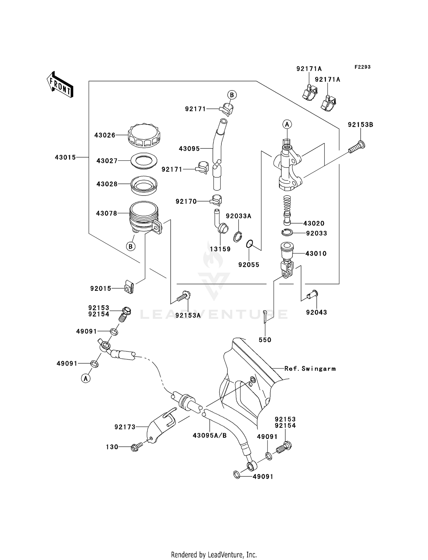 REAR MASTER CYLINDER