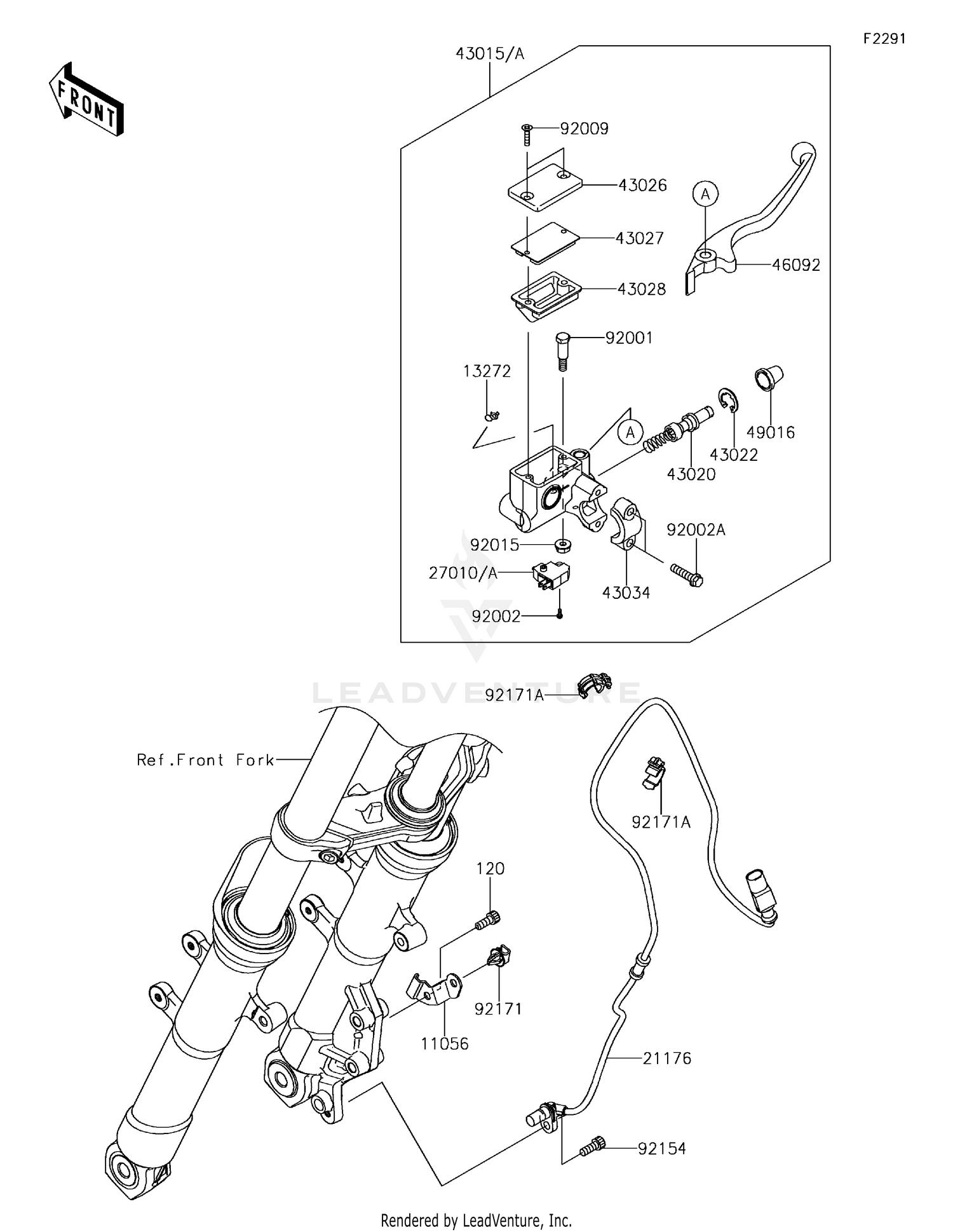 Front Master Cylinder