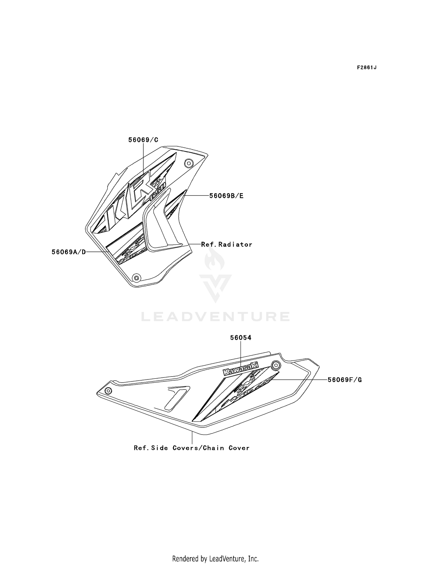 DECALS (GREEN)(WHITE)(EEF)