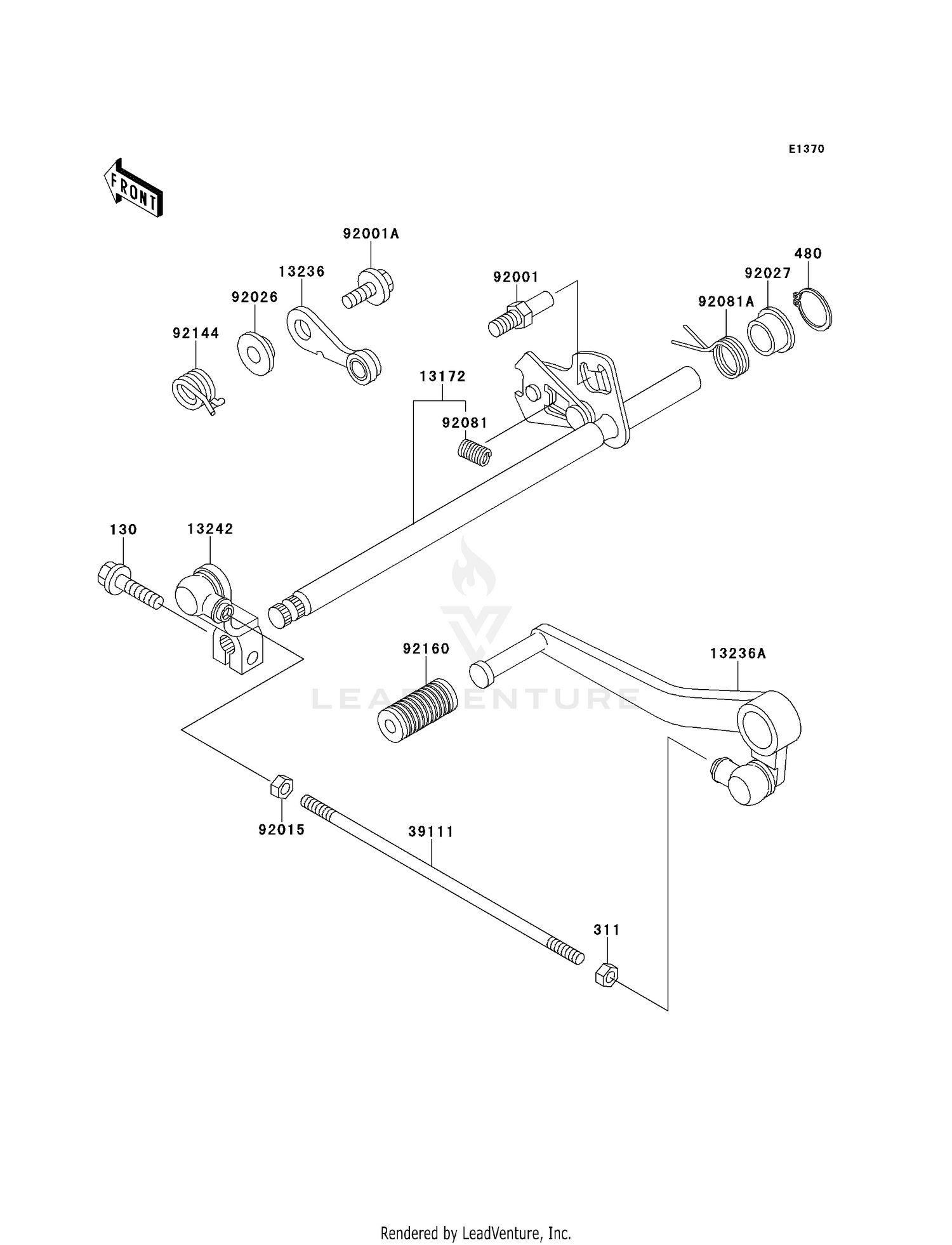 GEAR CHANGE MECHANISM