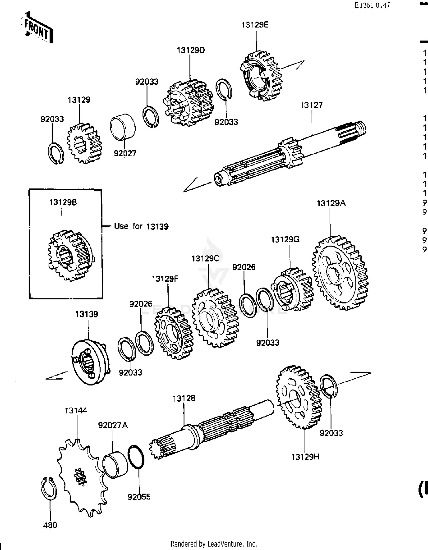 TRANSMISSION (KLT110-A1)