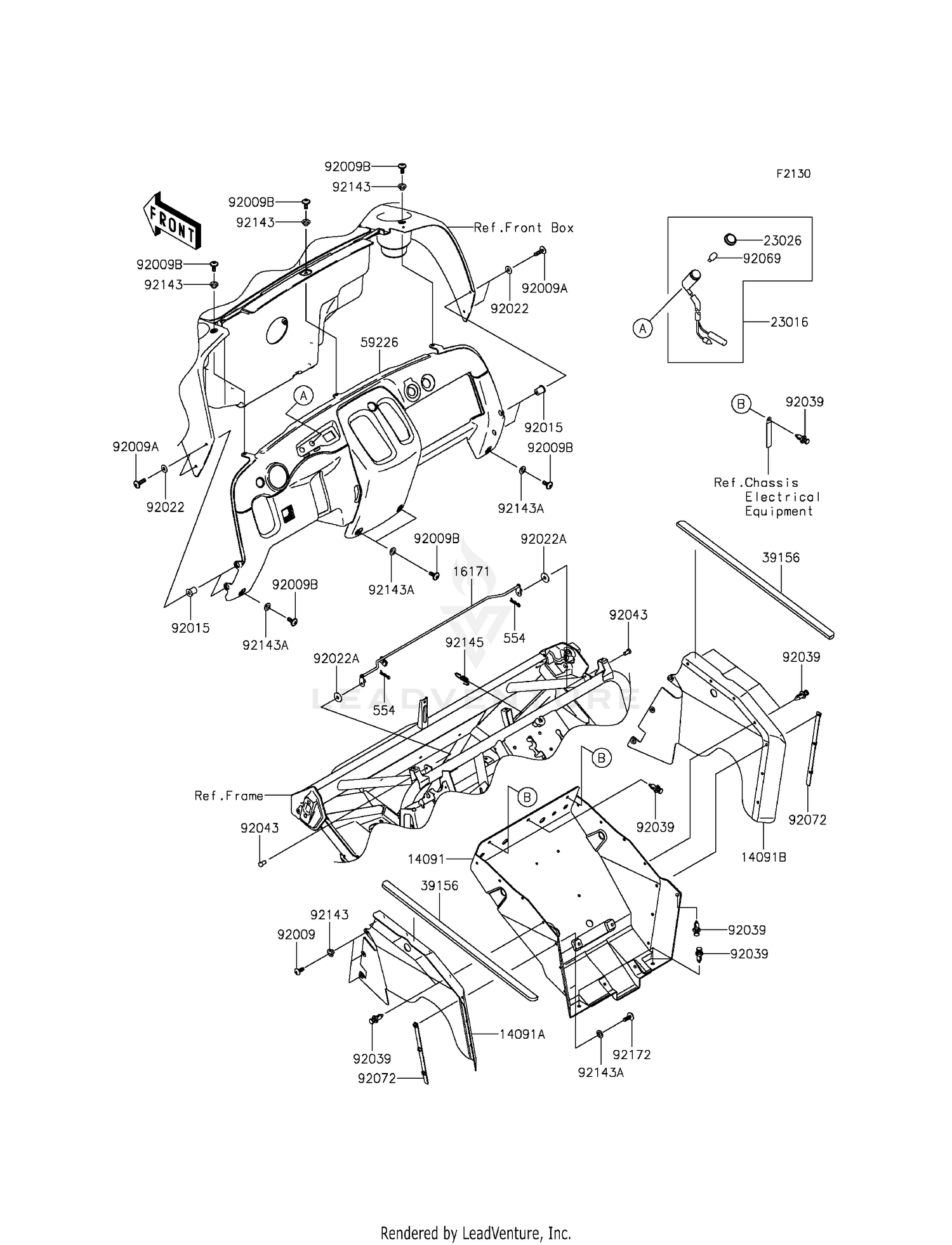 FRAME FITTINGS (FRONT)