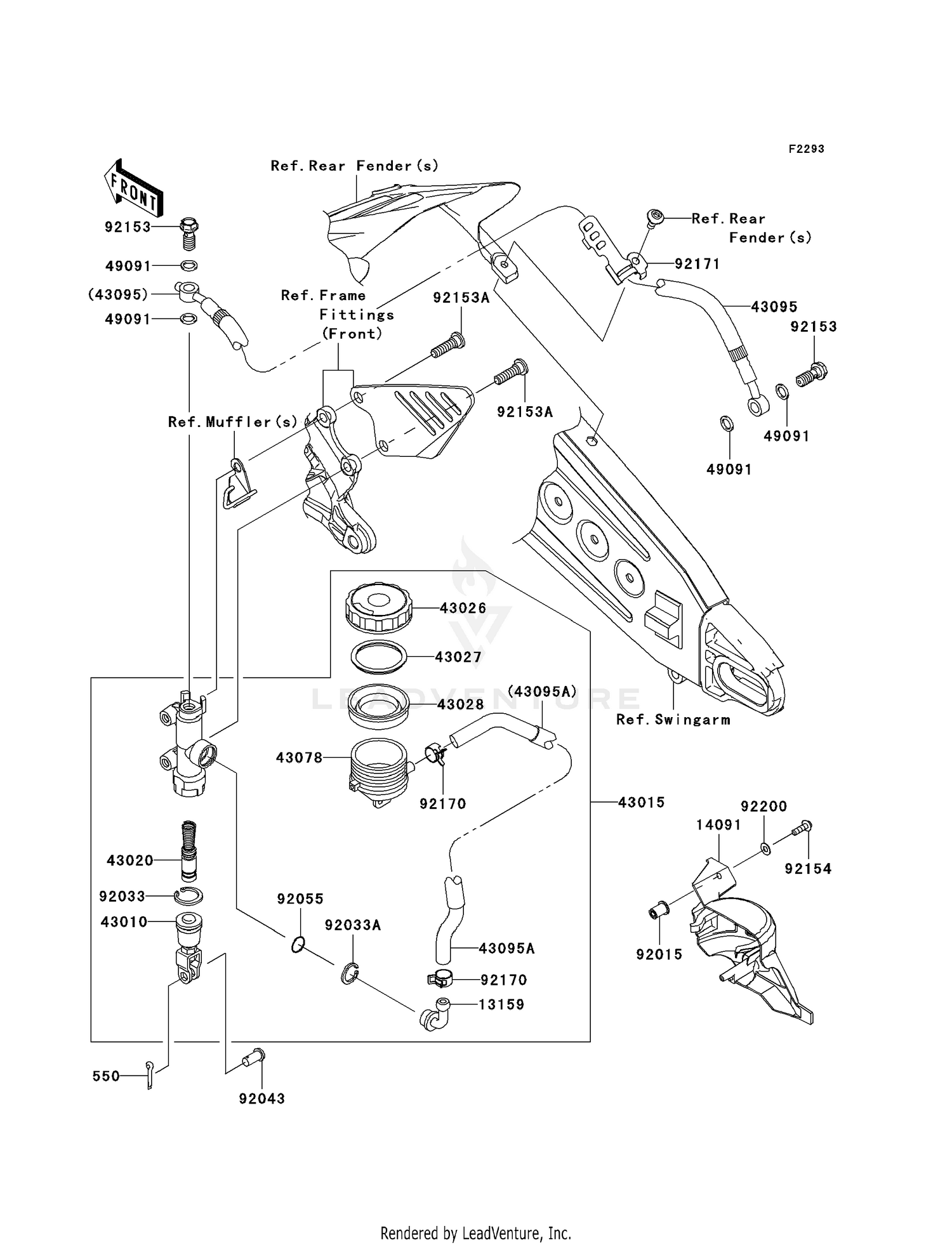 REAR MASTER CYLINDER
