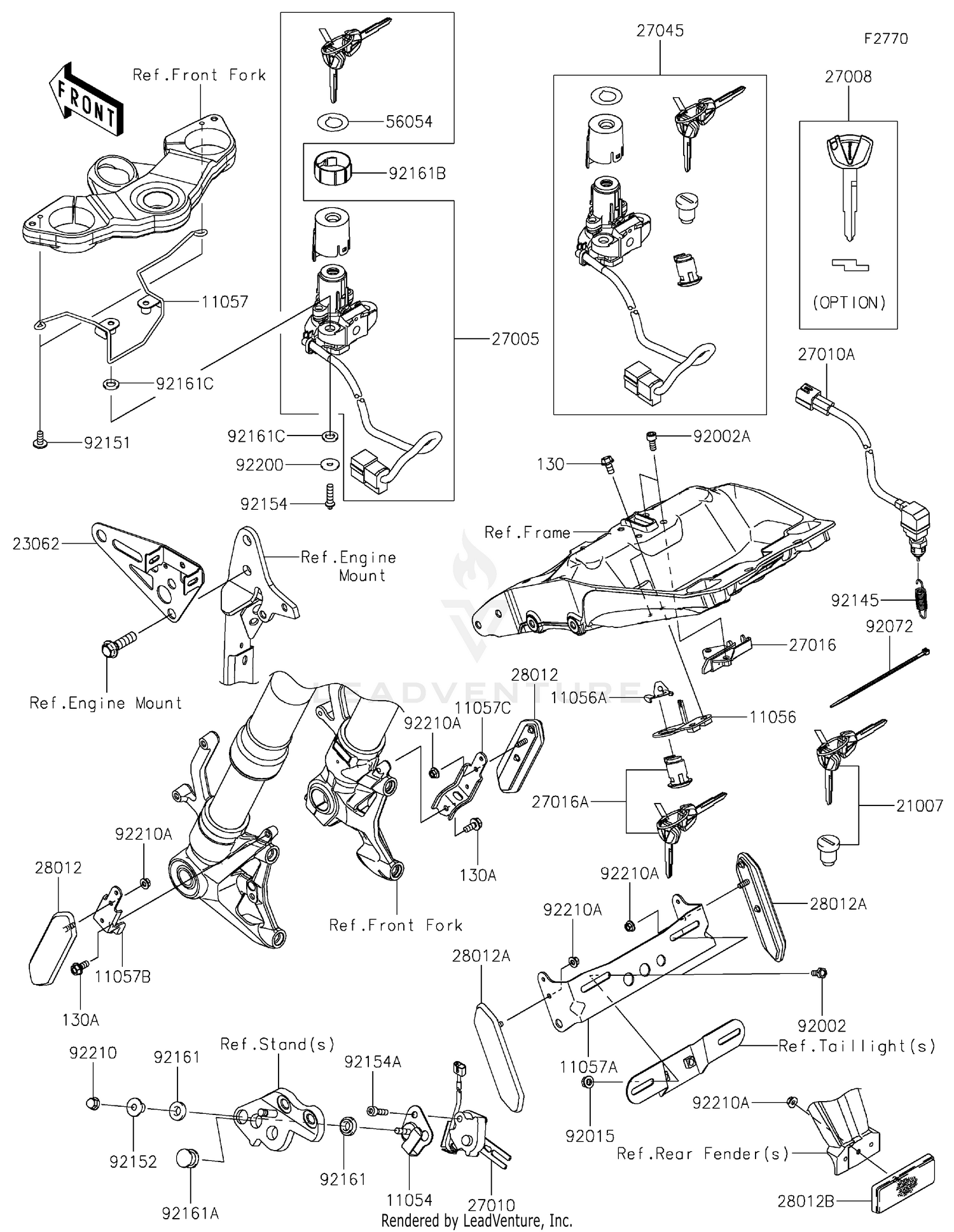 Ignition Switch/Locks/Reflectors
