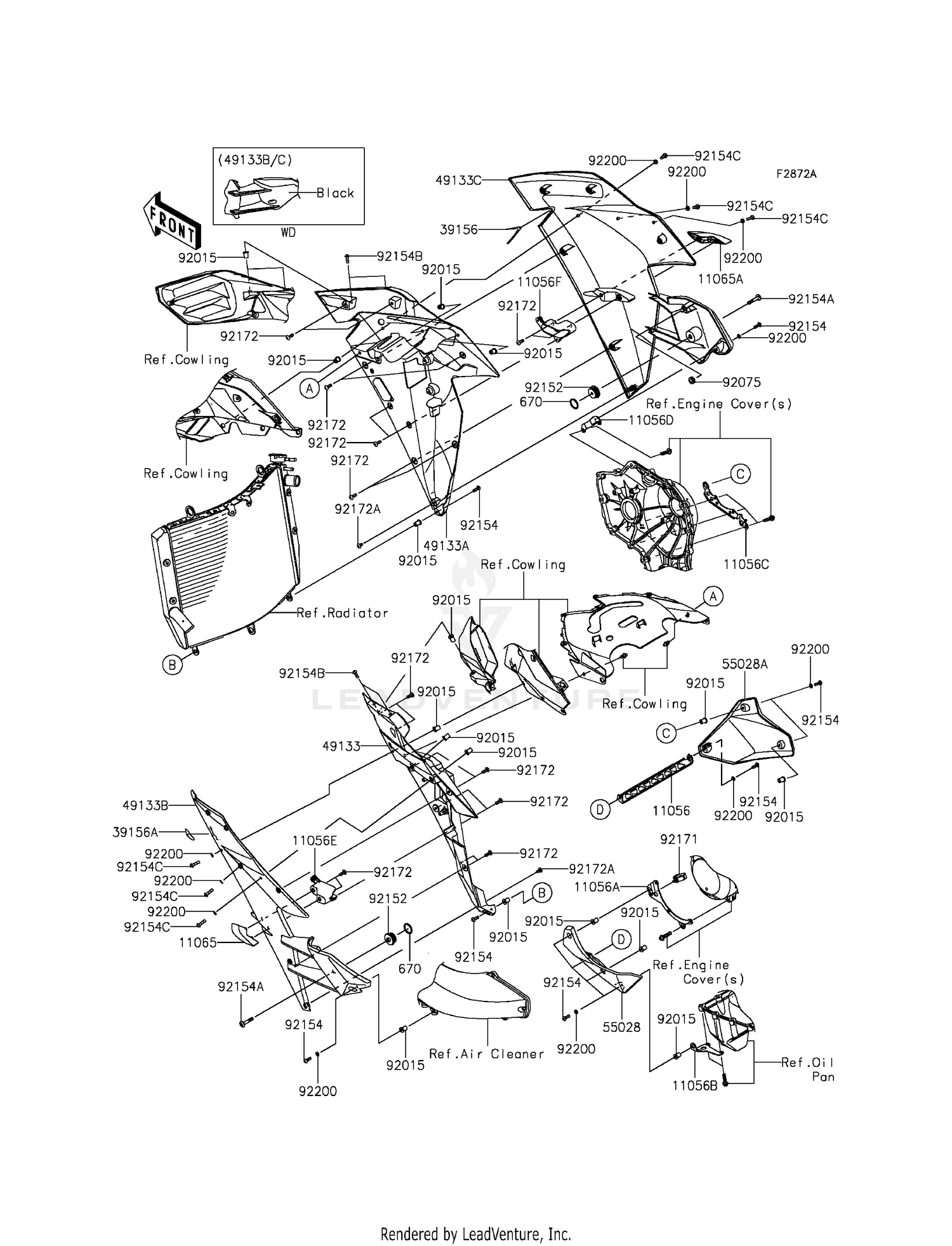 COWLING LOWERS (NGF)