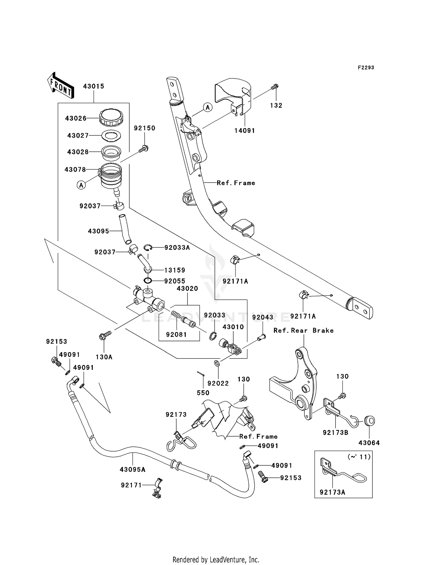 REAR MASTER CYLINDER